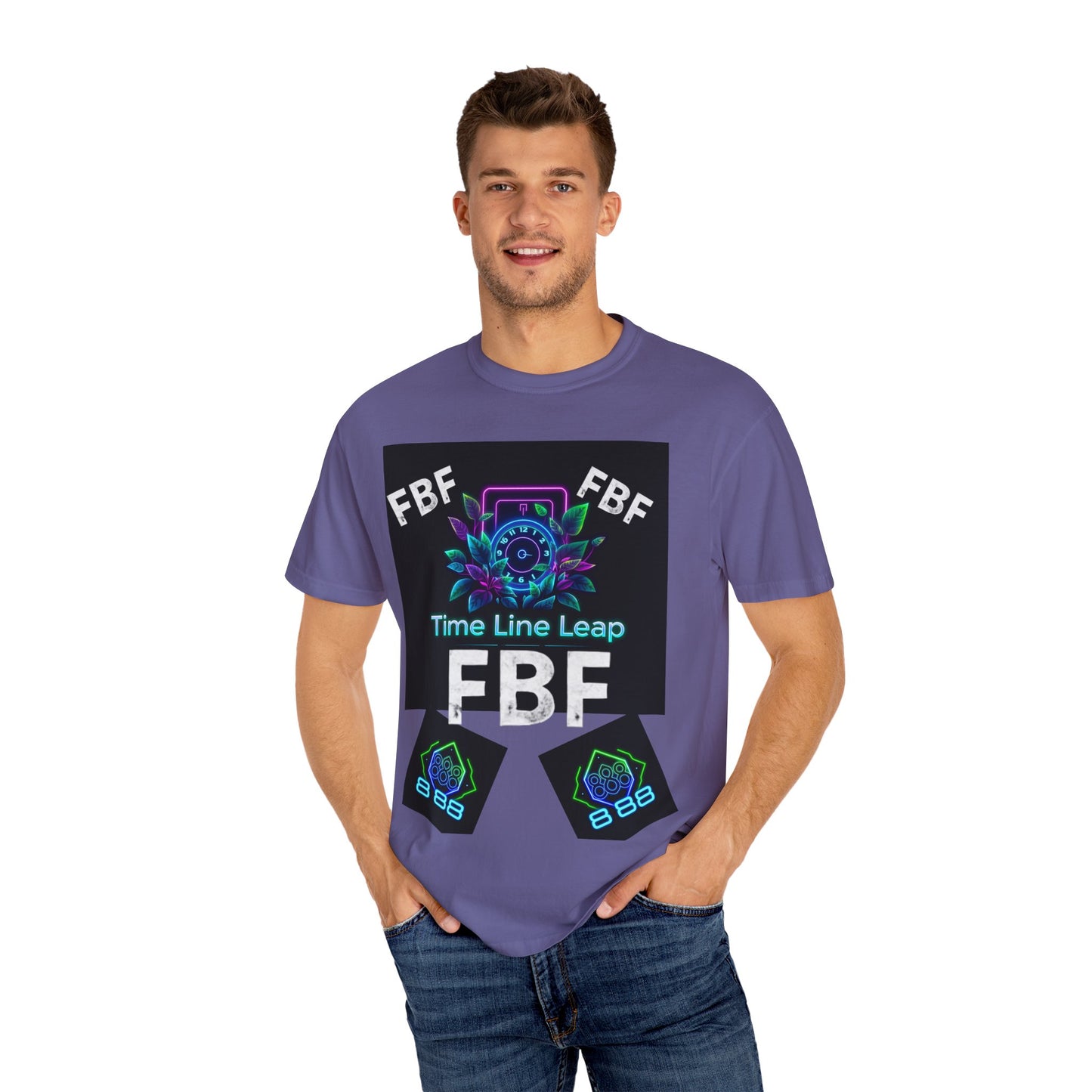 Colorful Unisex Graphic Tee with Retro Vibes, Cool T-shirt for Trendsetters, Perfect for Festivals, Summer Events, Gift for Friends