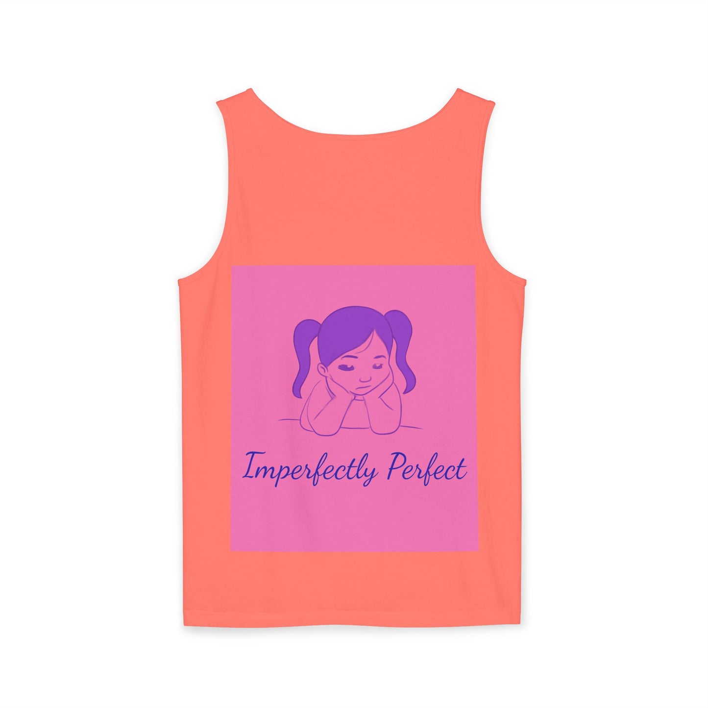 Unisex Graphic Tank Top, Cute Casual Summer Wear, Perfect for Gifts, Self-Love Celebration, Festive & Fun, Daily Comfort