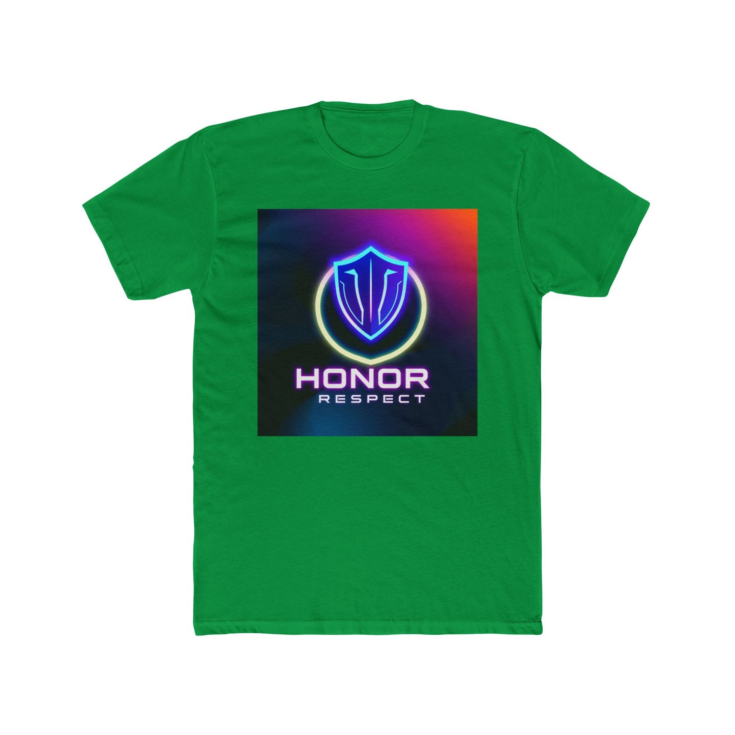 Unisex Cotton Crew Tee with Honor Respect and Role Model Design - Ideal for Gifts, Casual Wear, Appreciation Events, and Motivational Days