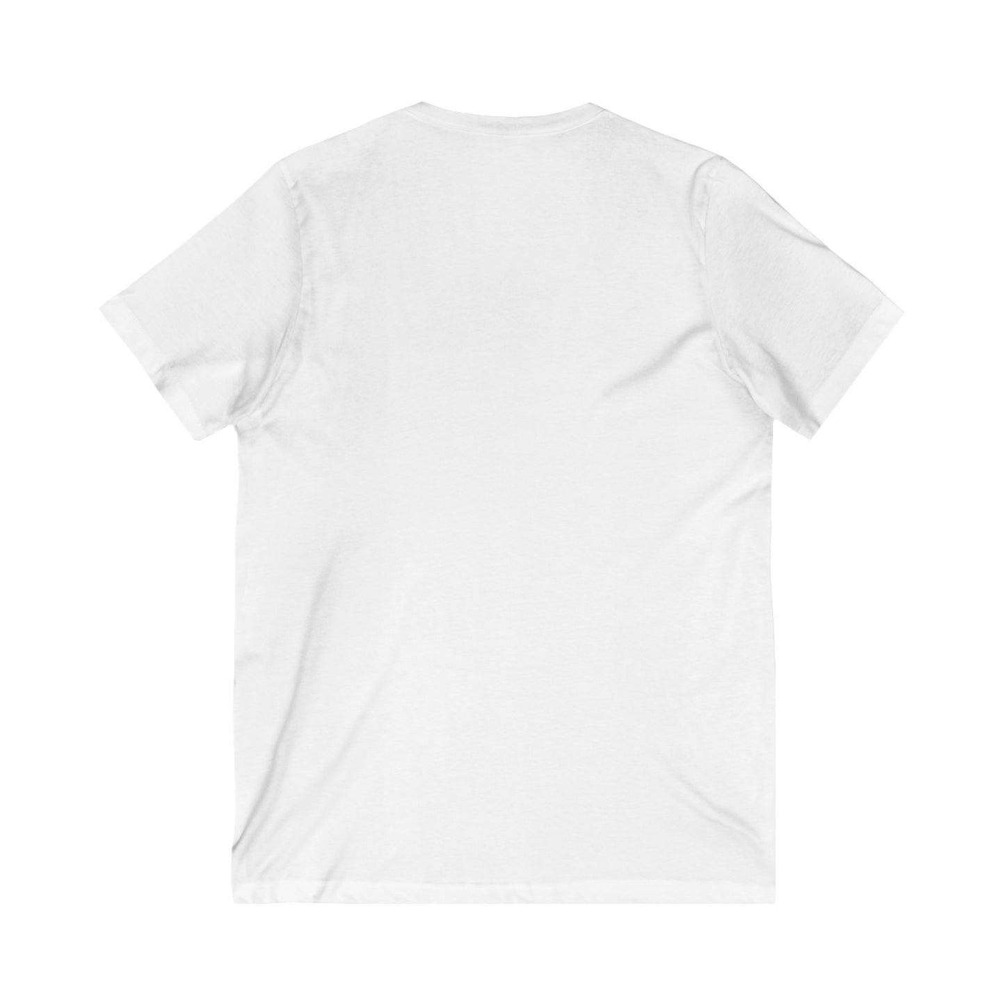 Colorful V-Neck Graphic Tee - Fashion At All Cost, Casual Wear, Summer Outfit, Eco-Friendly Gift, Unisex T-Shirt