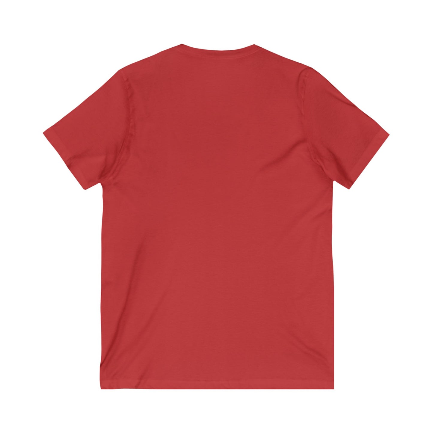 Colorful V-Neck Graphic Tee - Fashion At All Cost, Casual Wear, Summer Outfit, Eco-Friendly Gift, Unisex T-Shirt