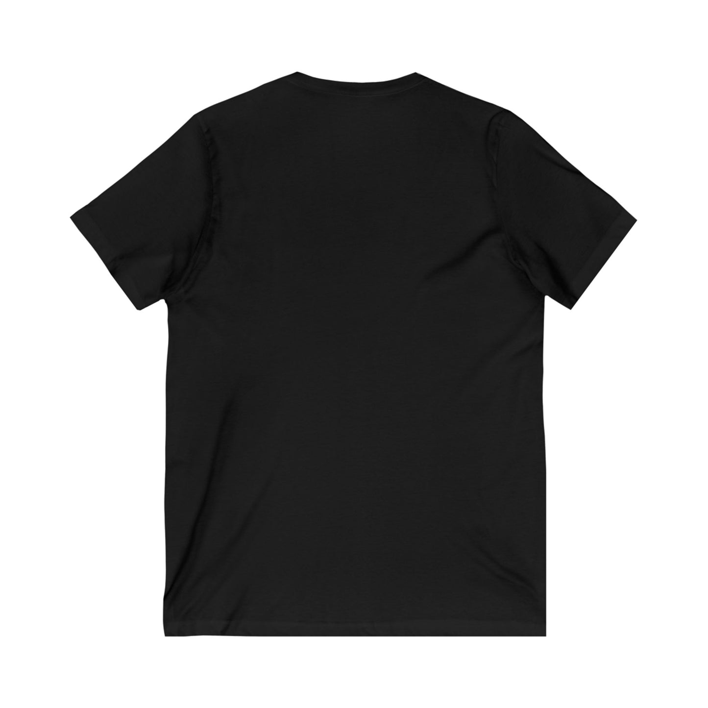 Colorful V-Neck Graphic Tee - Fashion At All Cost, Casual Wear, Summer Outfit, Eco-Friendly Gift, Unisex T-Shirt