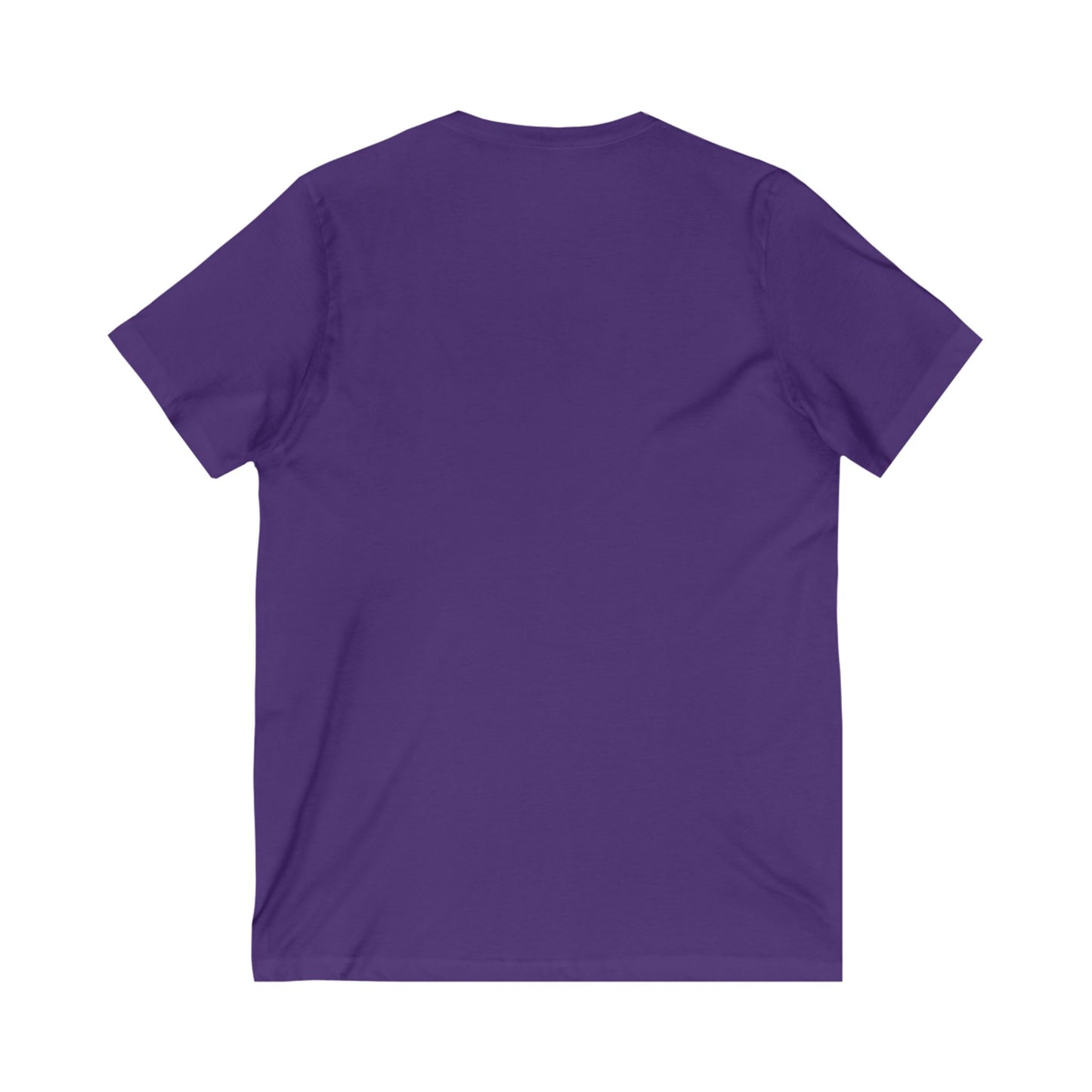 Colorful V-Neck Graphic Tee - Fashion At All Cost, Casual Wear, Summer Outfit, Eco-Friendly Gift, Unisex T-Shirt