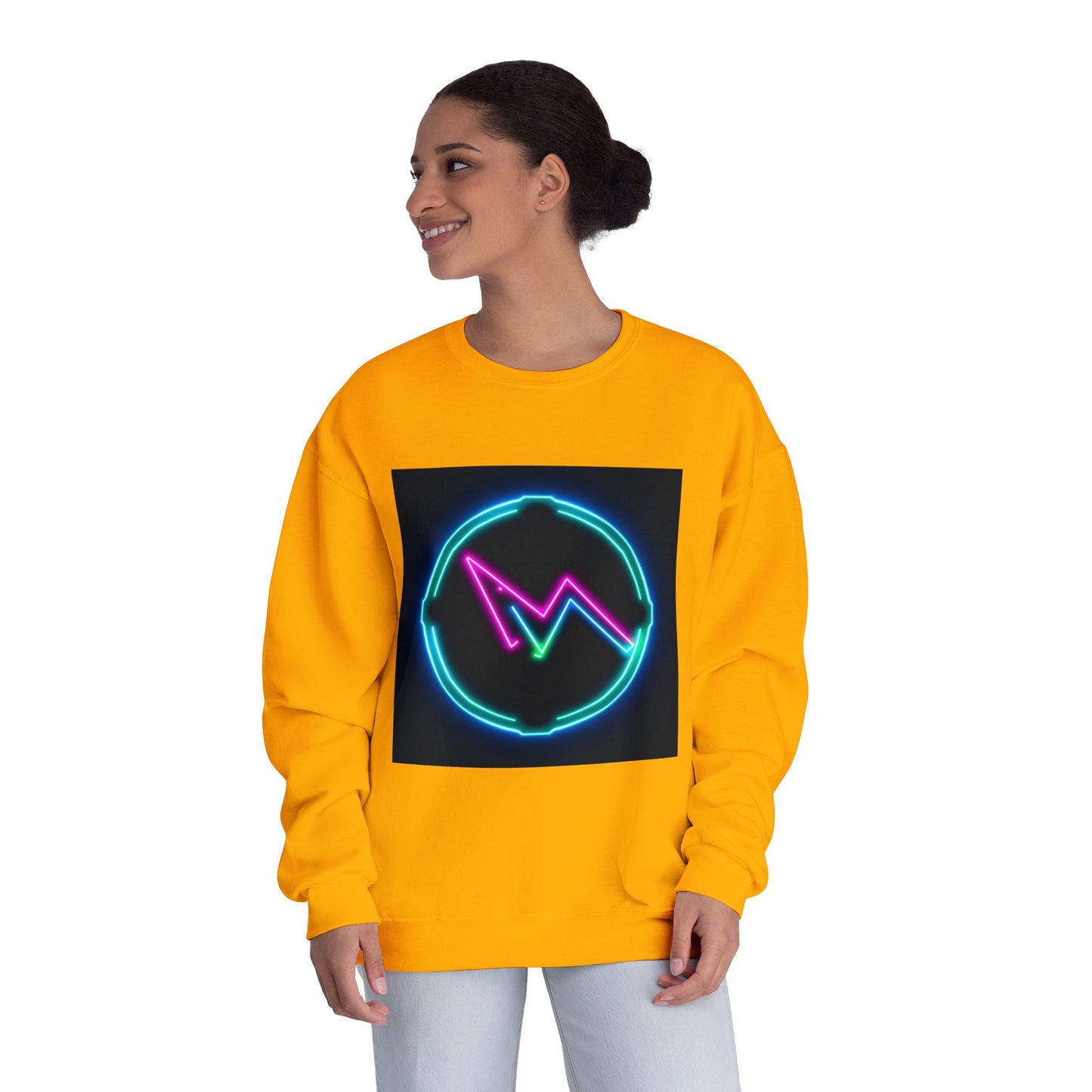 Neon Pulse Unisex Crewneck Sweatshirt