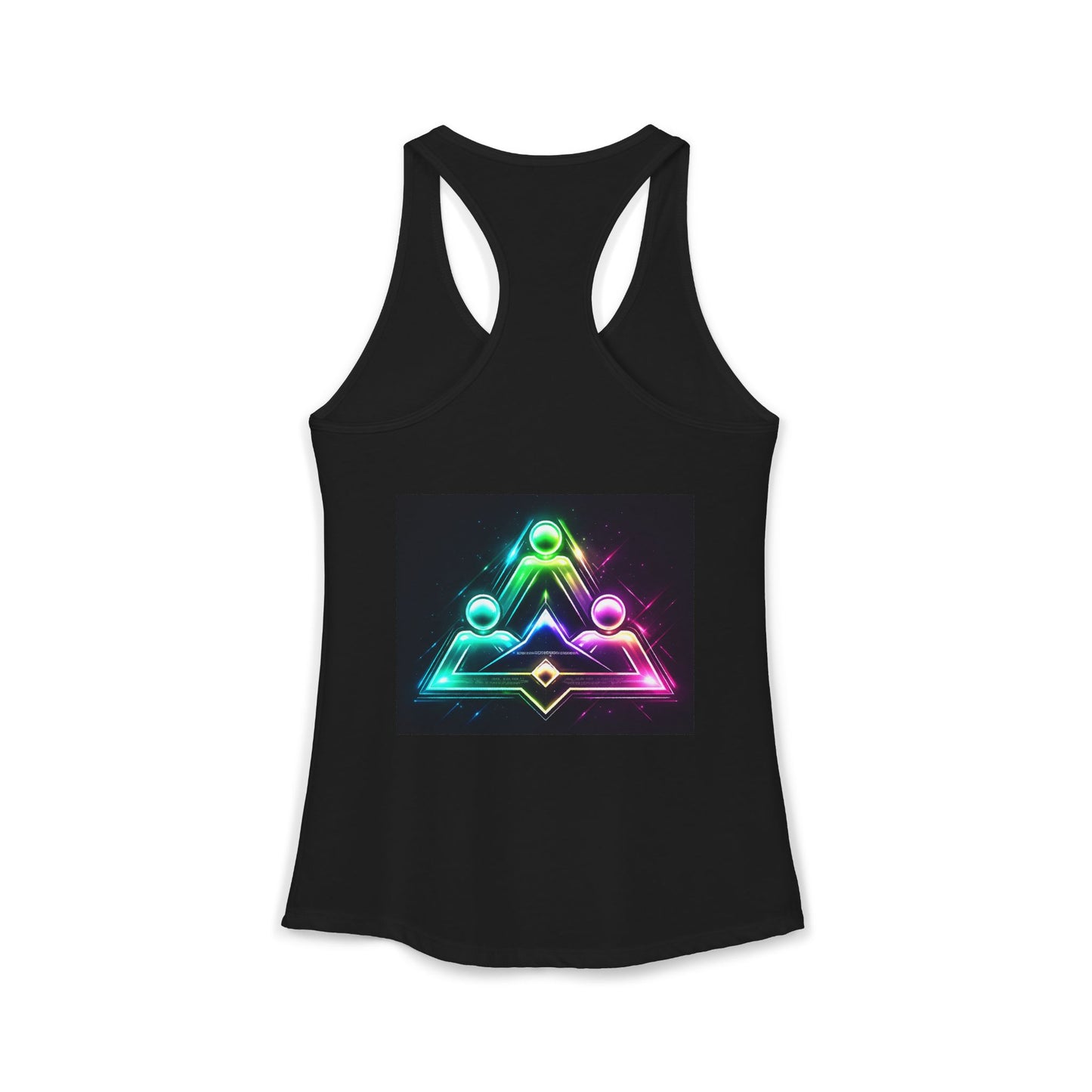 True strength don’t need numbers Women's Ideal Racerback Tank