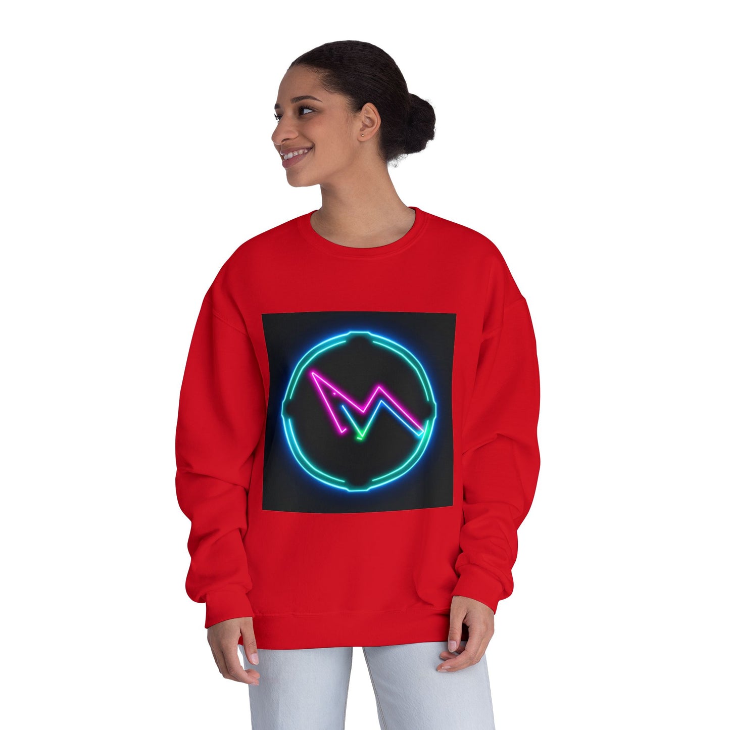 Neon Pulse Unisex Crewneck Sweatshirt