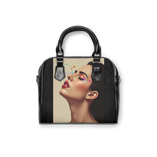 Trendy Shoulder Handbag with Bold Graphic Designs - Perfect for Everyday Style