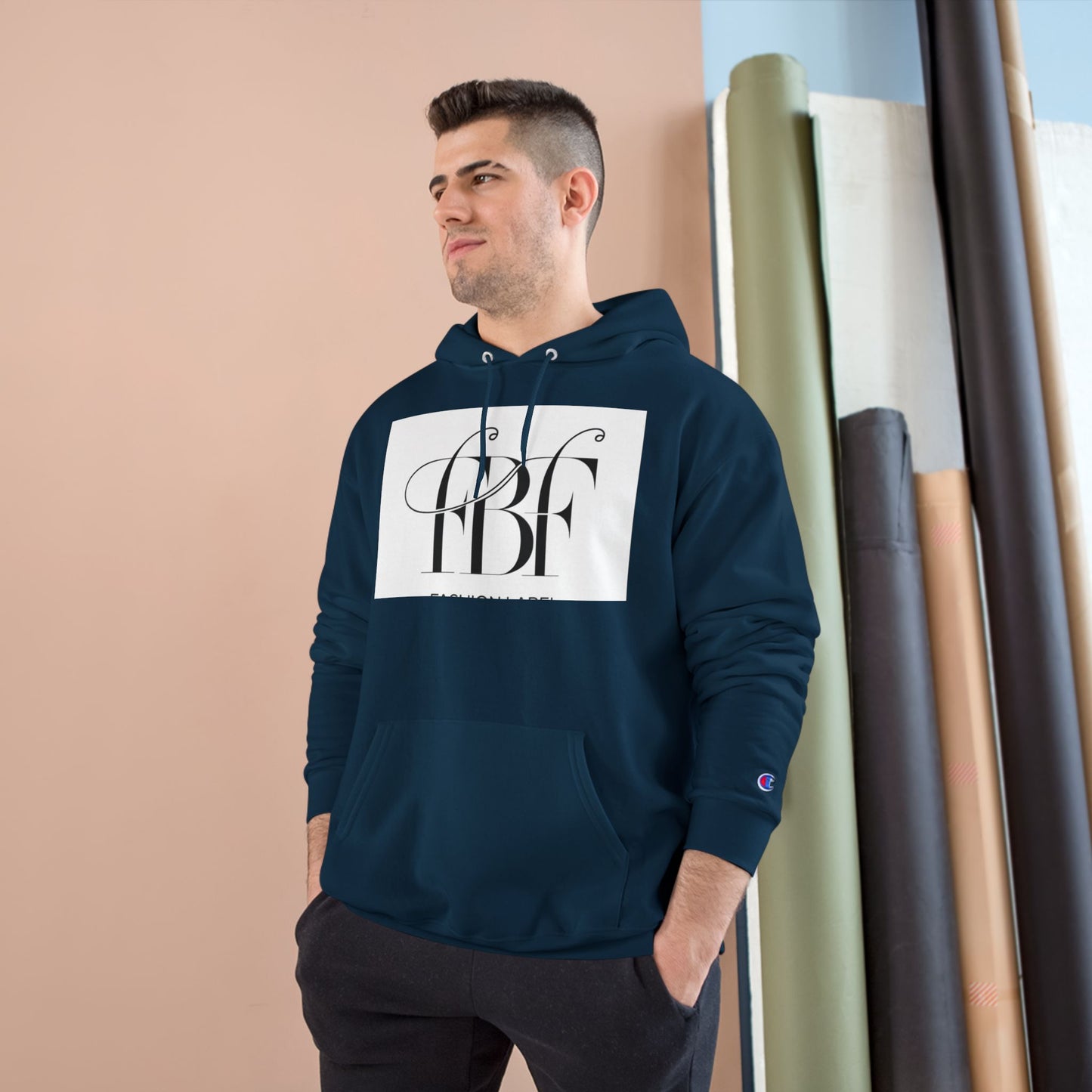 FBF Neon Champion Hoodie | Casual Streetwear for All Occasions