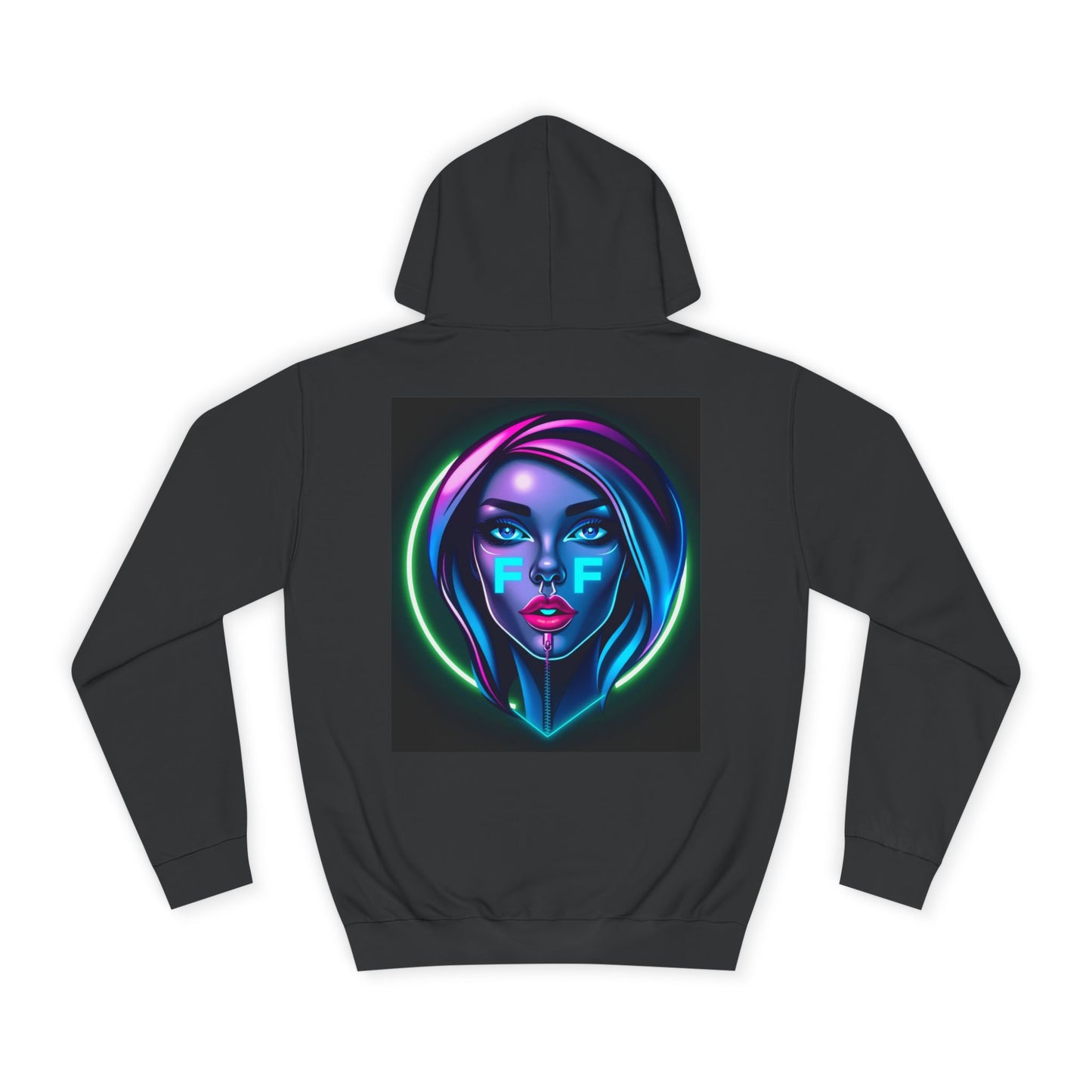 Vibrant Unisex College Hoodie with Neon Graphic Design, Trendy Sweatshirt, College Apparel, Unisex Hoodie, Gift for Students, [...]