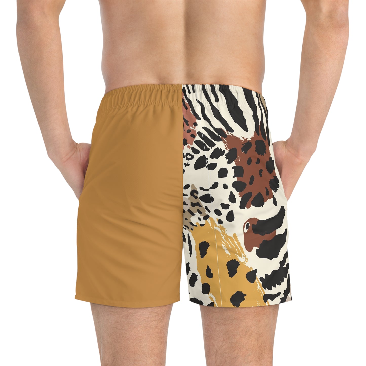 Men’s animal print Swim Trunks (AOP)