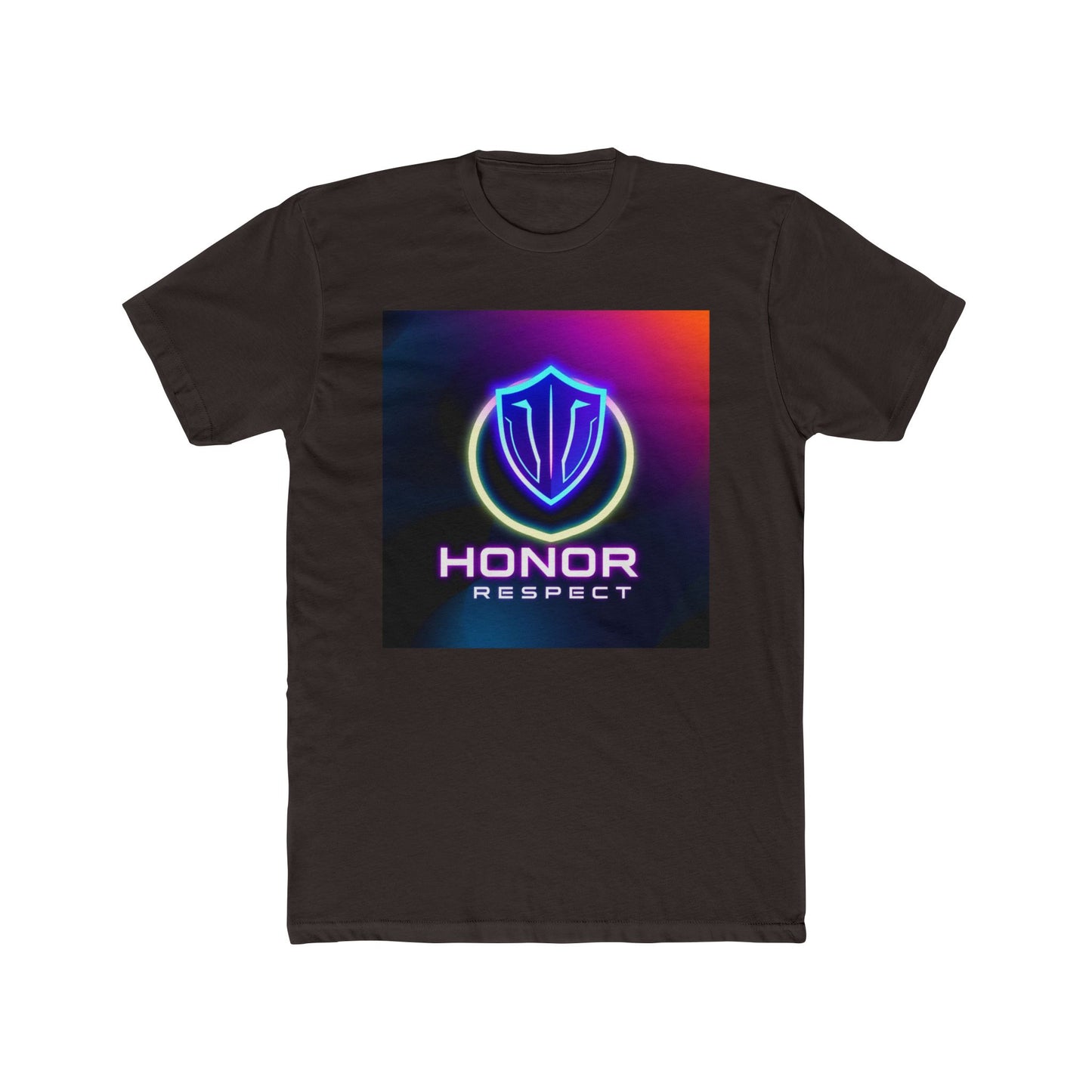 Unisex Cotton Crew Tee with Honor Respect and Role Model Design - Ideal for Gifts, Casual Wear, Appreciation Events, and Motivational Days