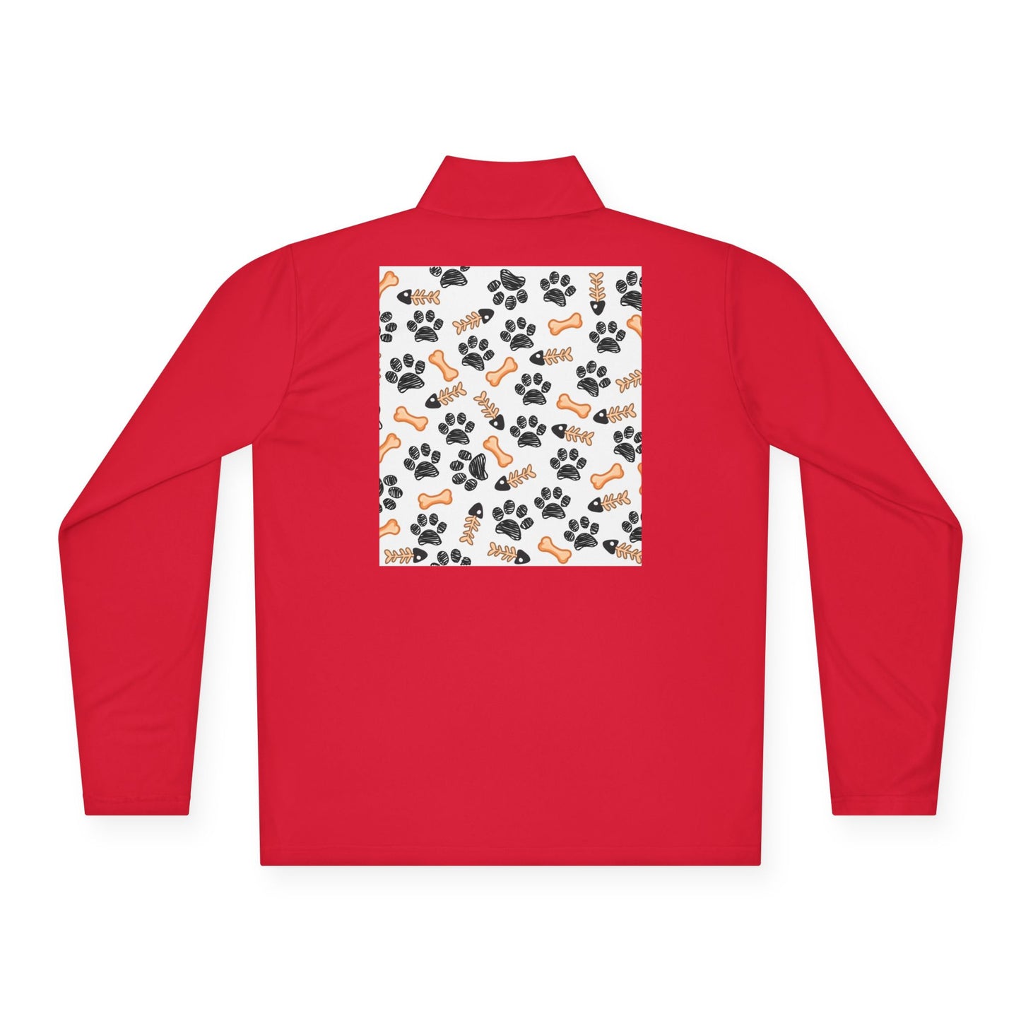 Stay pawsitive  Unisex Quarter-Zip Pullover