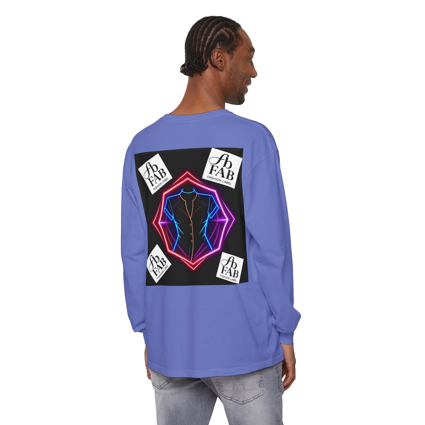 Unisex Garment-dyed Long Sleeve T-Shirt