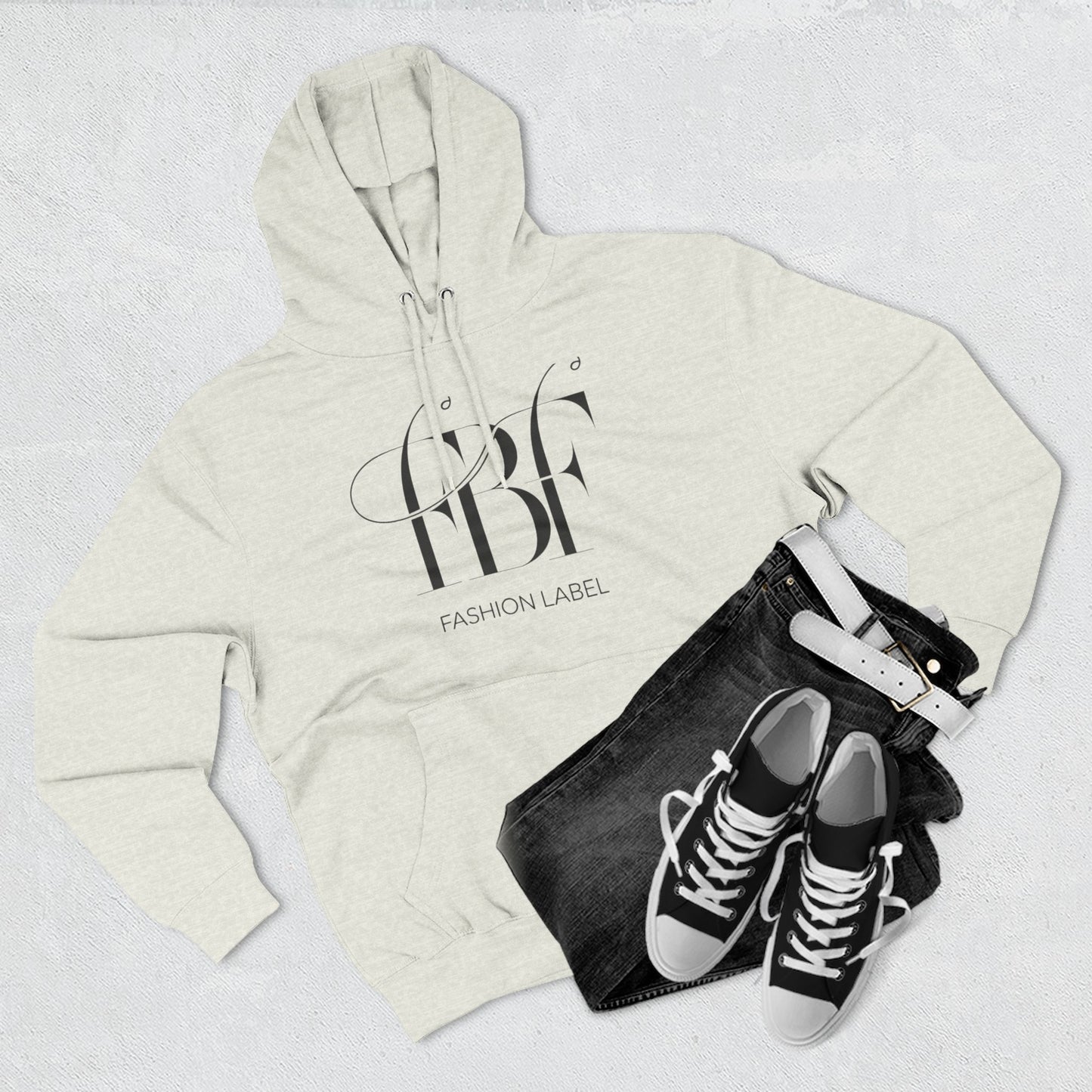 Chic Three-Panel Hoodie | Cozy Fashion, Casual Wear, Gift for Her, Trendy Outfit, Statement Piece