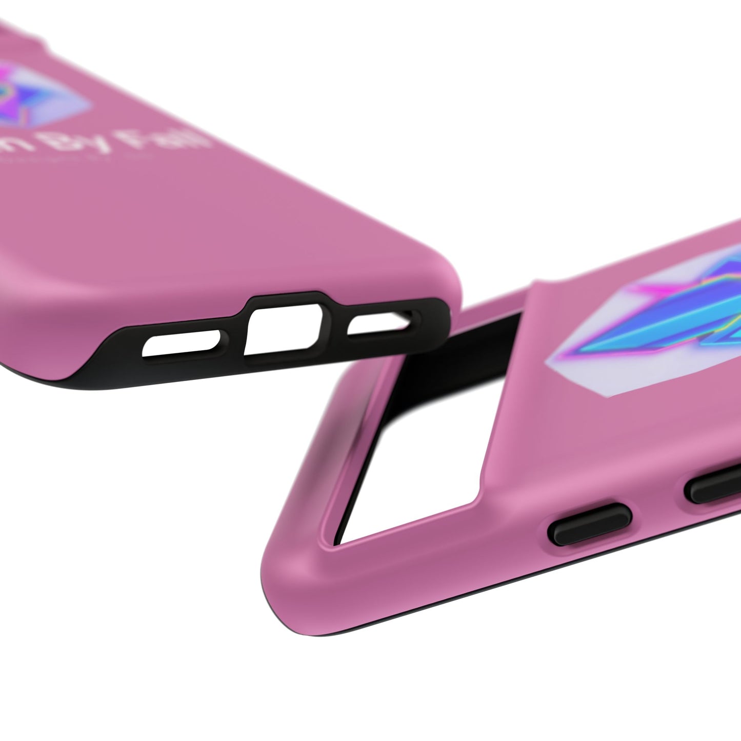 Vibrant Phone Case with Motivational Design - Faith By Fall, Colorful Phone Cover, Customizable Mobile Accessory, Unique Gift Idea, [...]