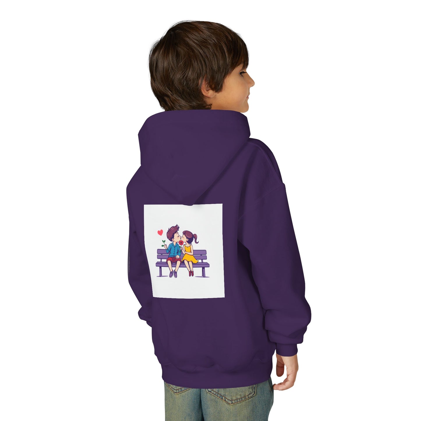 Youth Heavy Blend Hooded Sweatshirt