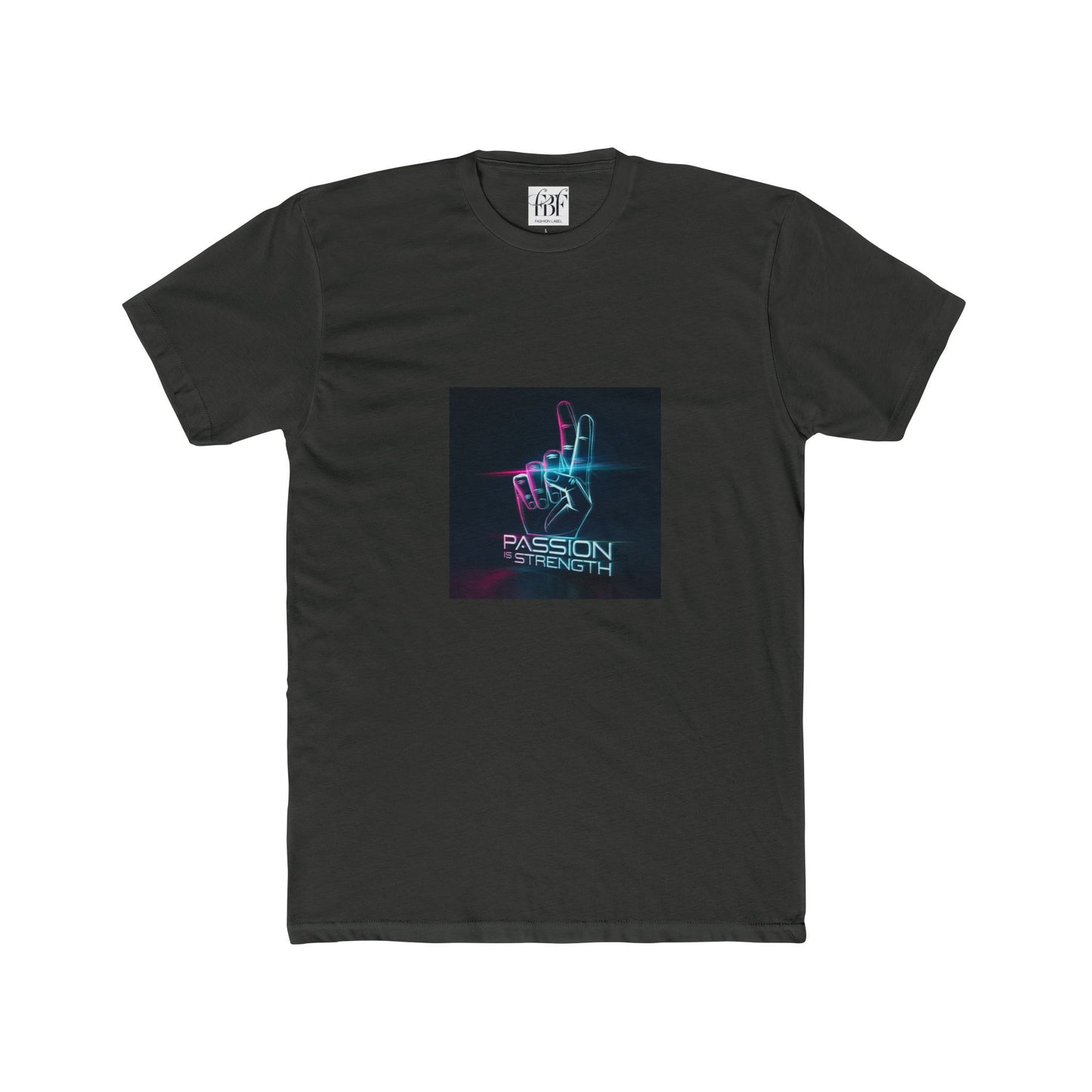 Passion Is Strength Neon Hand T-Shirt