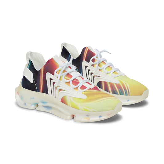 Vibrant Women's Mesh Sneakers | Fashionable Slip-Ons for Casual Outings, Athletic Days, Gift for Her, Stylish Footwear