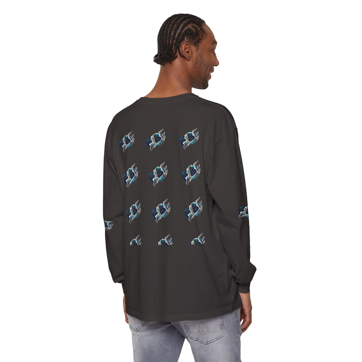 FBF Logo Long Sleeve T‑Shirt — Graphic Streetwear Tee