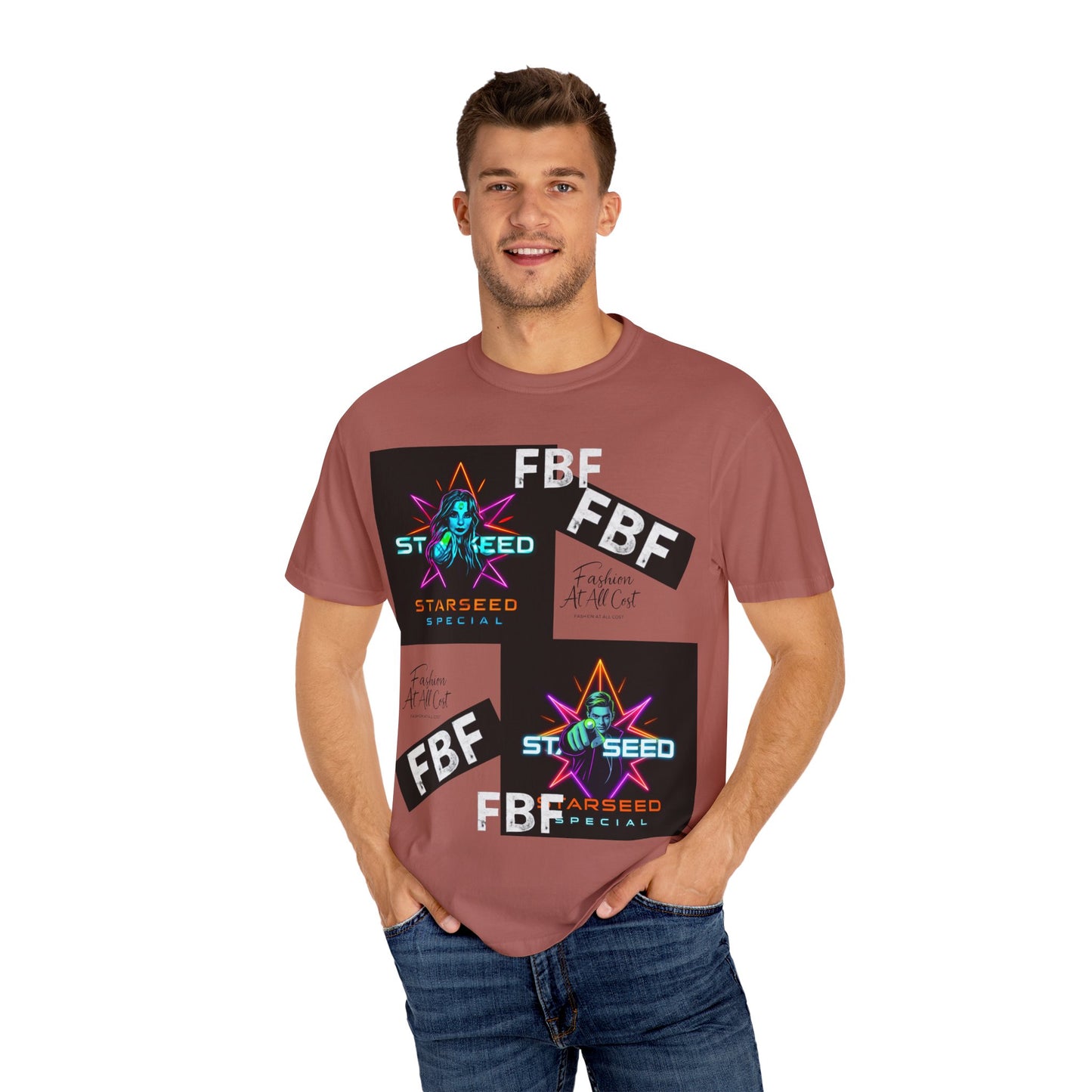 Garment-Dyed T-shirt, Trendy Graphic Tee, Casual Streetwear, Gift for Fashion Lovers, Unisex Style, Everyday Wear