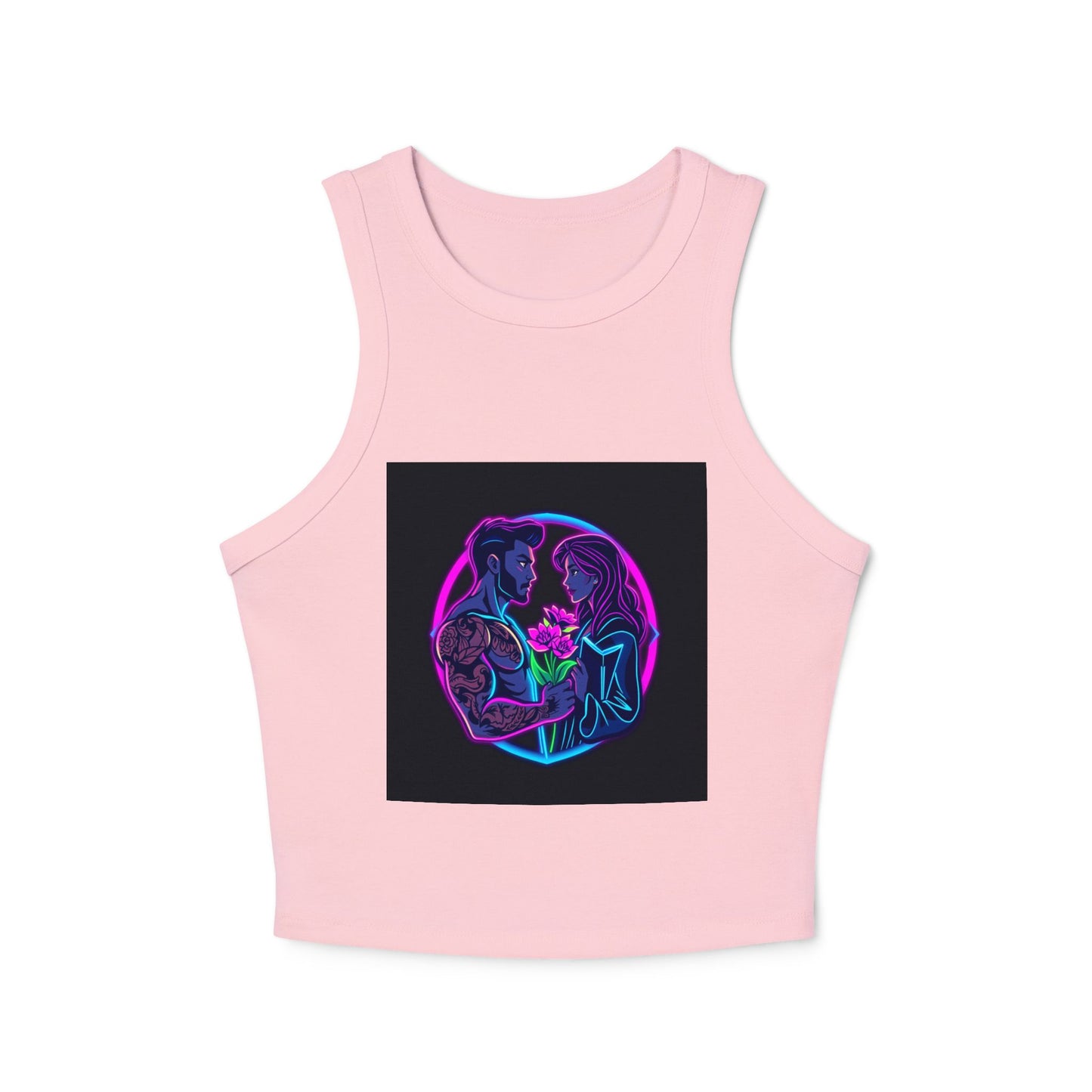 Women's Micro Rib Racer Tank Top