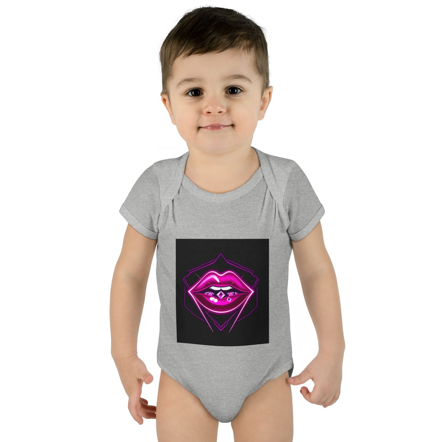 Vibrant Infant Bodysuit with Artistic Lip Design, Cute Baby Apparel, Newborn Gift, Baby Shower Present, Trendy Infant Outfit, Stylish [...]