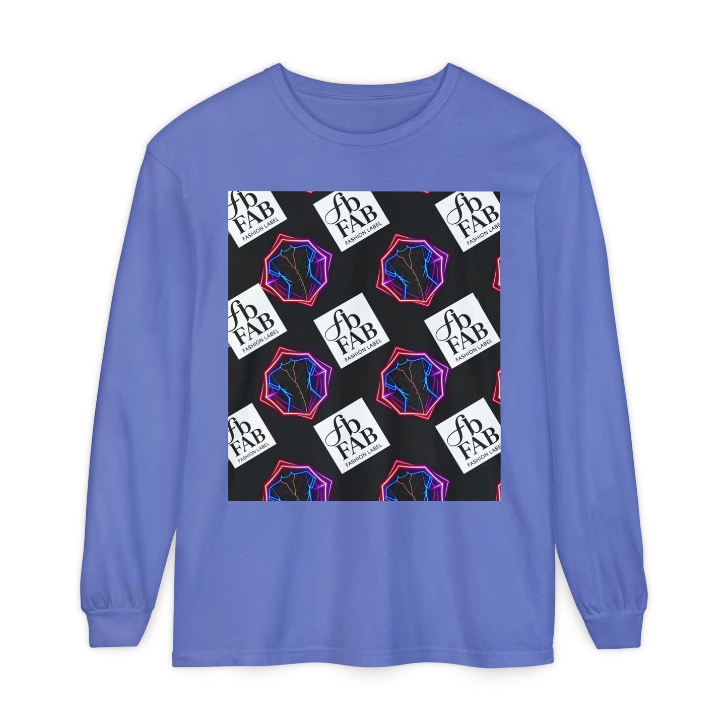 Unisex Garment-dyed Long Sleeve T-Shirt