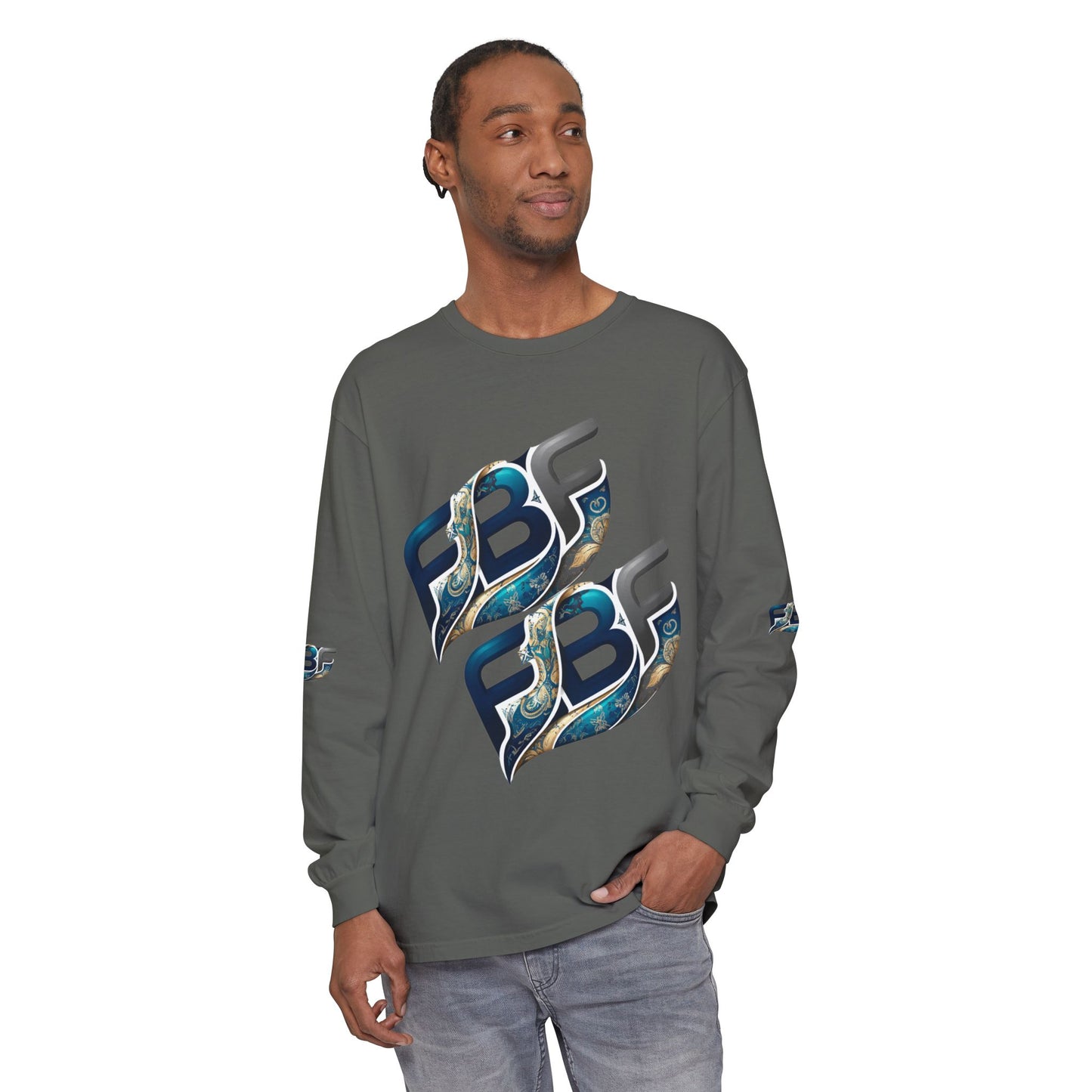 FBF Logo Long Sleeve T‑Shirt — Graphic Streetwear Tee