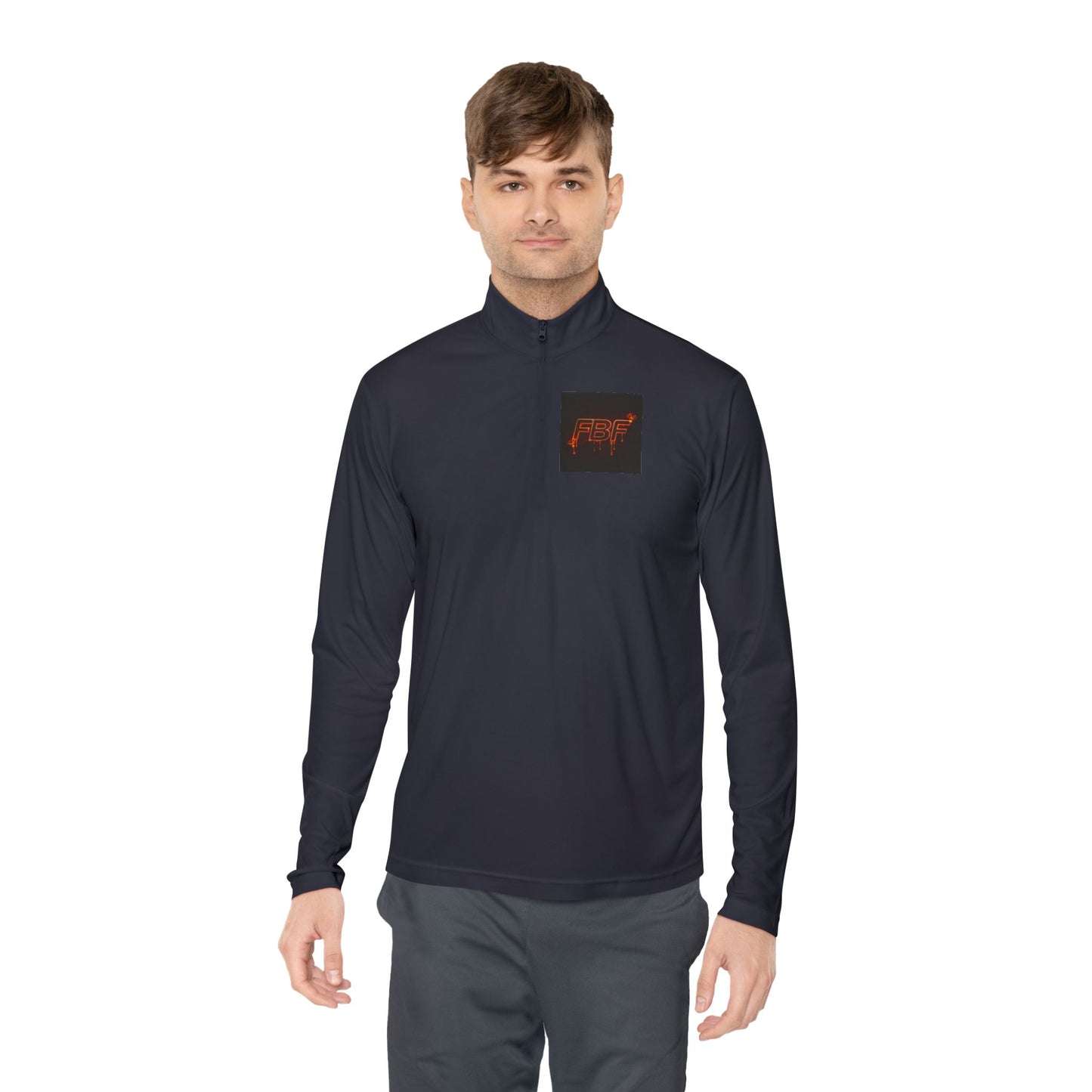 Power Over These Haters Quarter-Zip Pullover