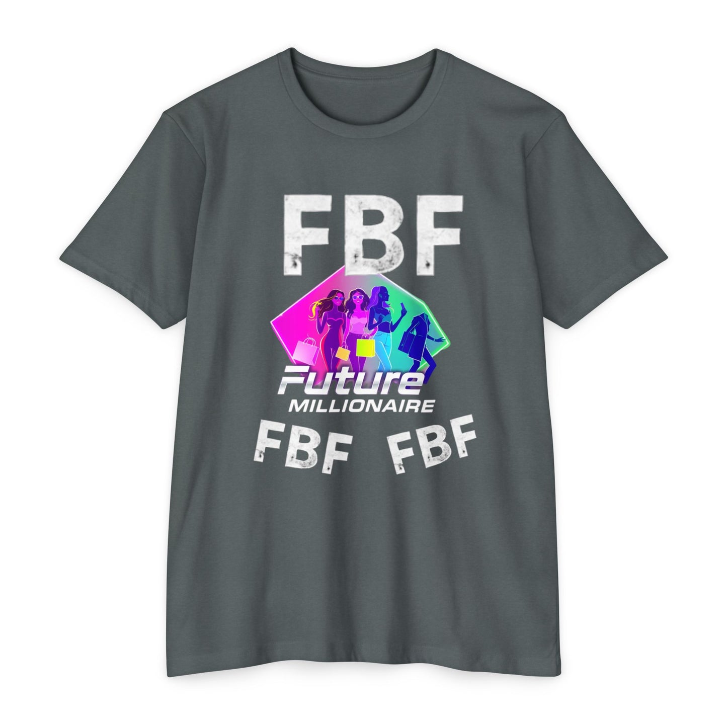 Future Millionaire T-Shirt, Fashion Tee, Inspirational Tee, Trendy Apparel, Unisex Graphic Tee, Gift for Dreamers