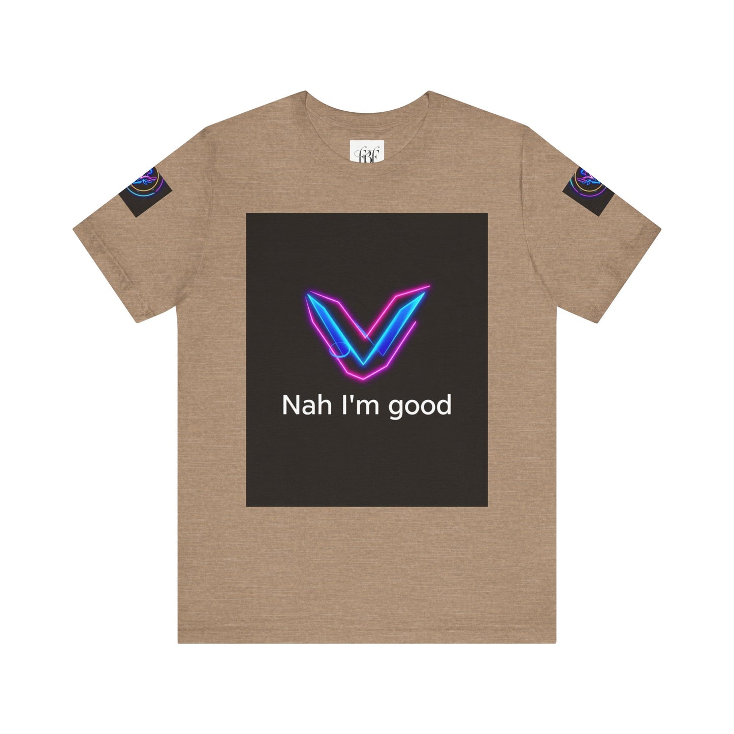Neon Graphic Tee for Trendy Vibes, Casual Wear, Gift for Friends, Streetwear, Relaxed Fit, Graphic Art Tee