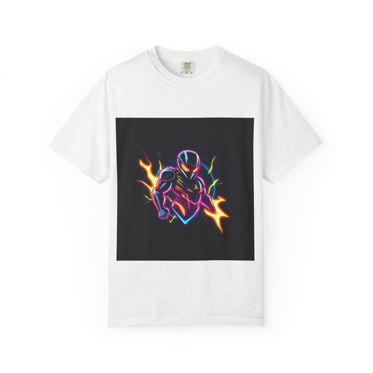 Vibrant Unisex Graphic T-Shirt, Cosmic Dreams Tee, Retro Neon Shirt, Stylish Casual Wear, Gift for Gamers & Dreamers