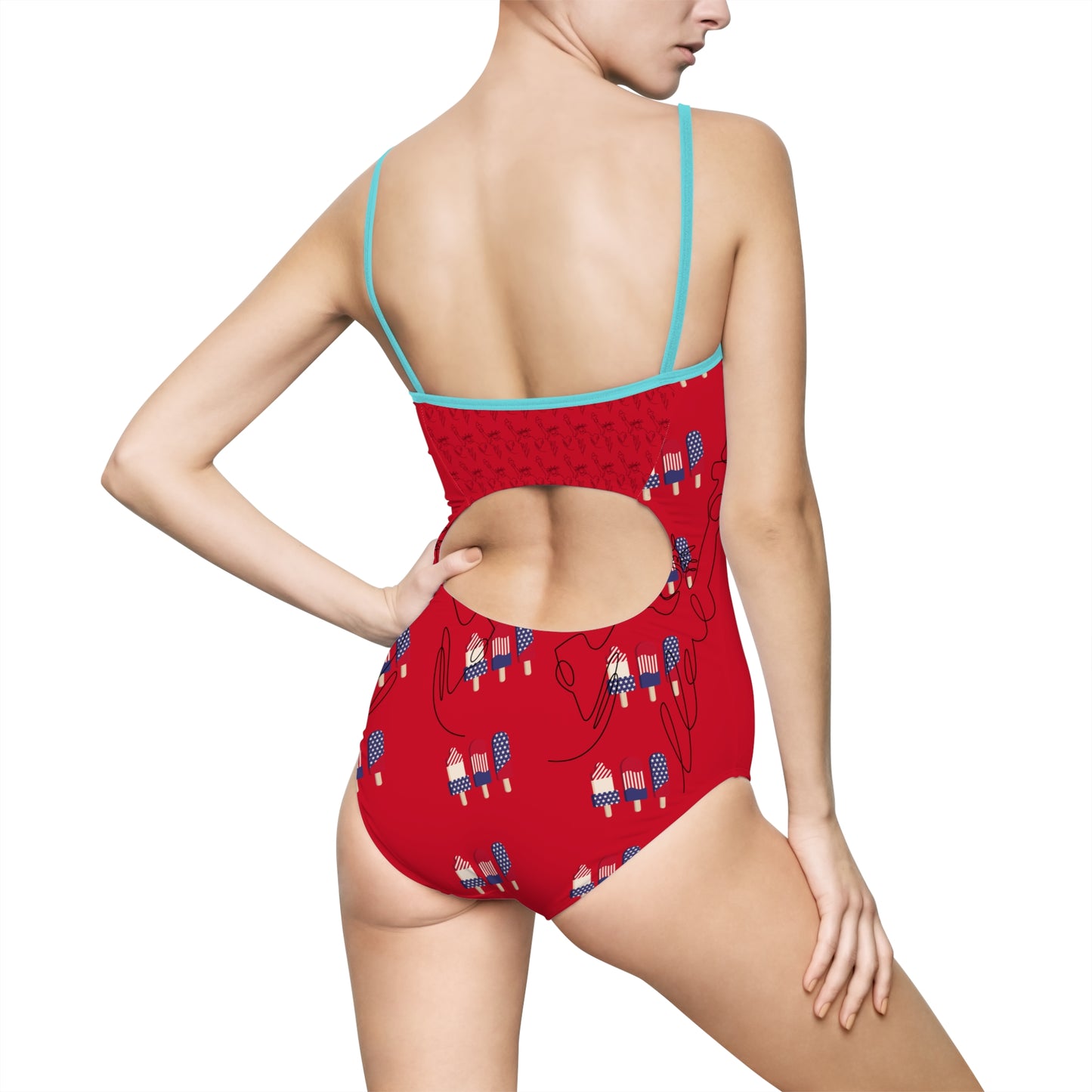 Women's One-piece Swimsuit (AOP)