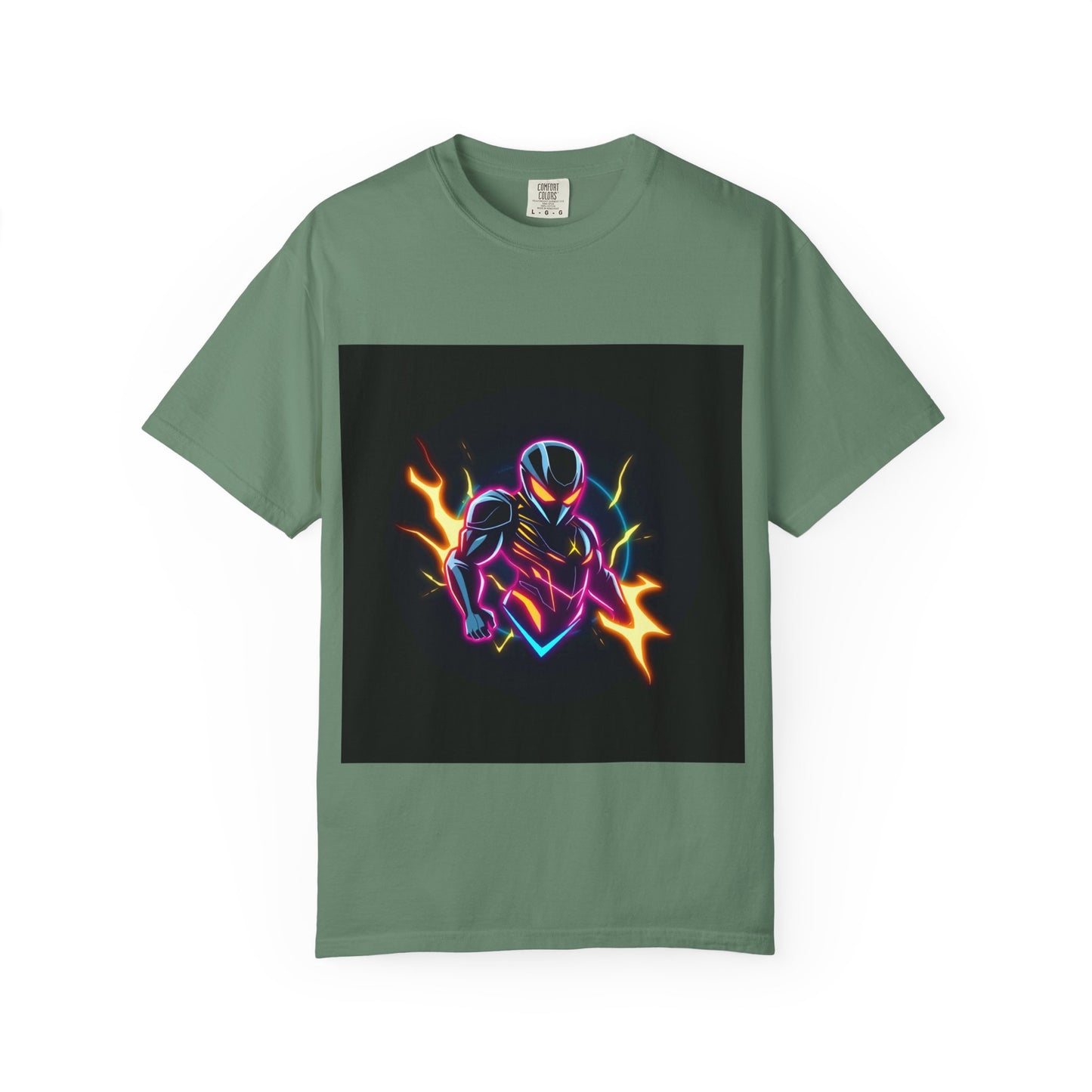 Vibrant Unisex Graphic T-Shirt, Cosmic Dreams Tee, Retro Neon Shirt, Stylish Casual Wear, Gift for Gamers & Dreamers