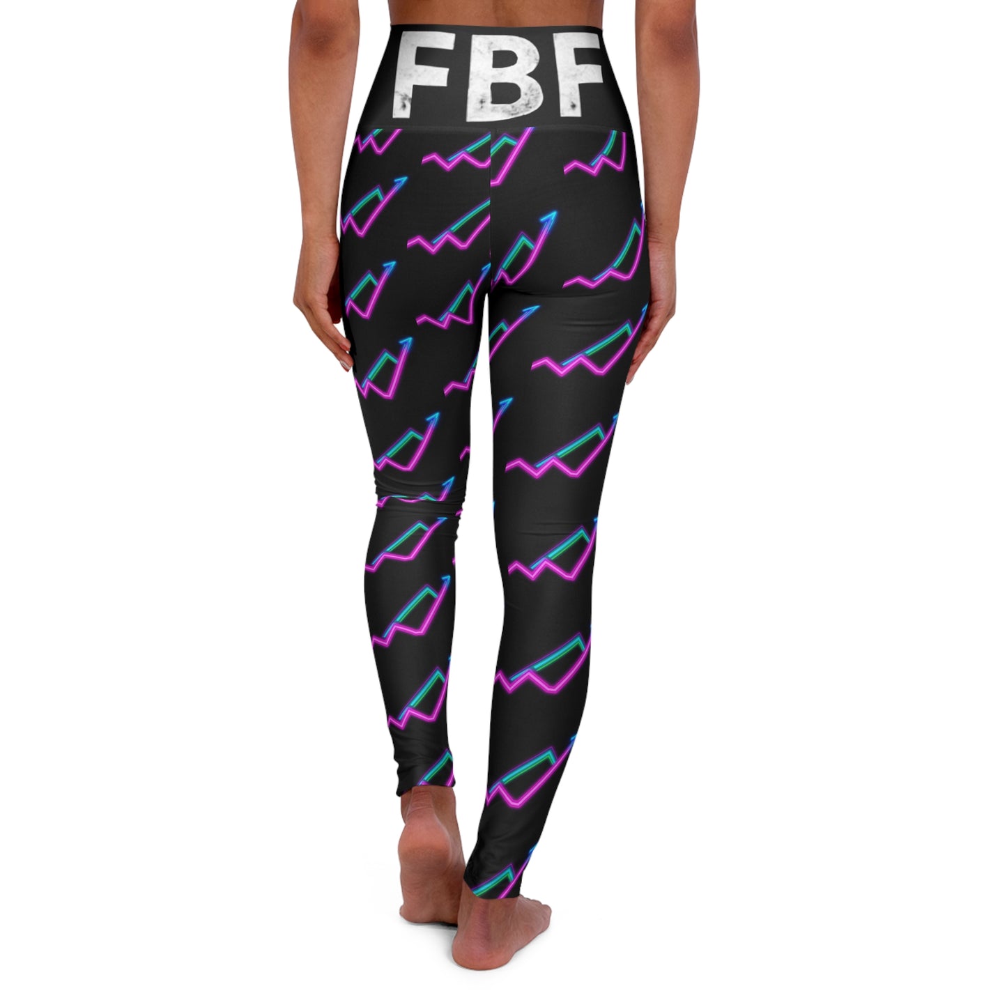 Trendy High Waisted Yoga Leggings - FBF Pattern