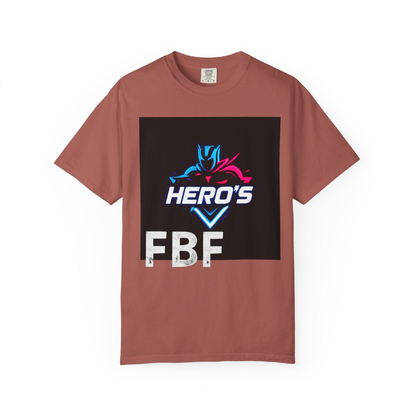 Hero's Unisex Garment-Dyed T-shirt, Casual Tee, Perfect for Gifting, Comic Fans, Hero Celebrations, Graphic Tee, Everyday Wear