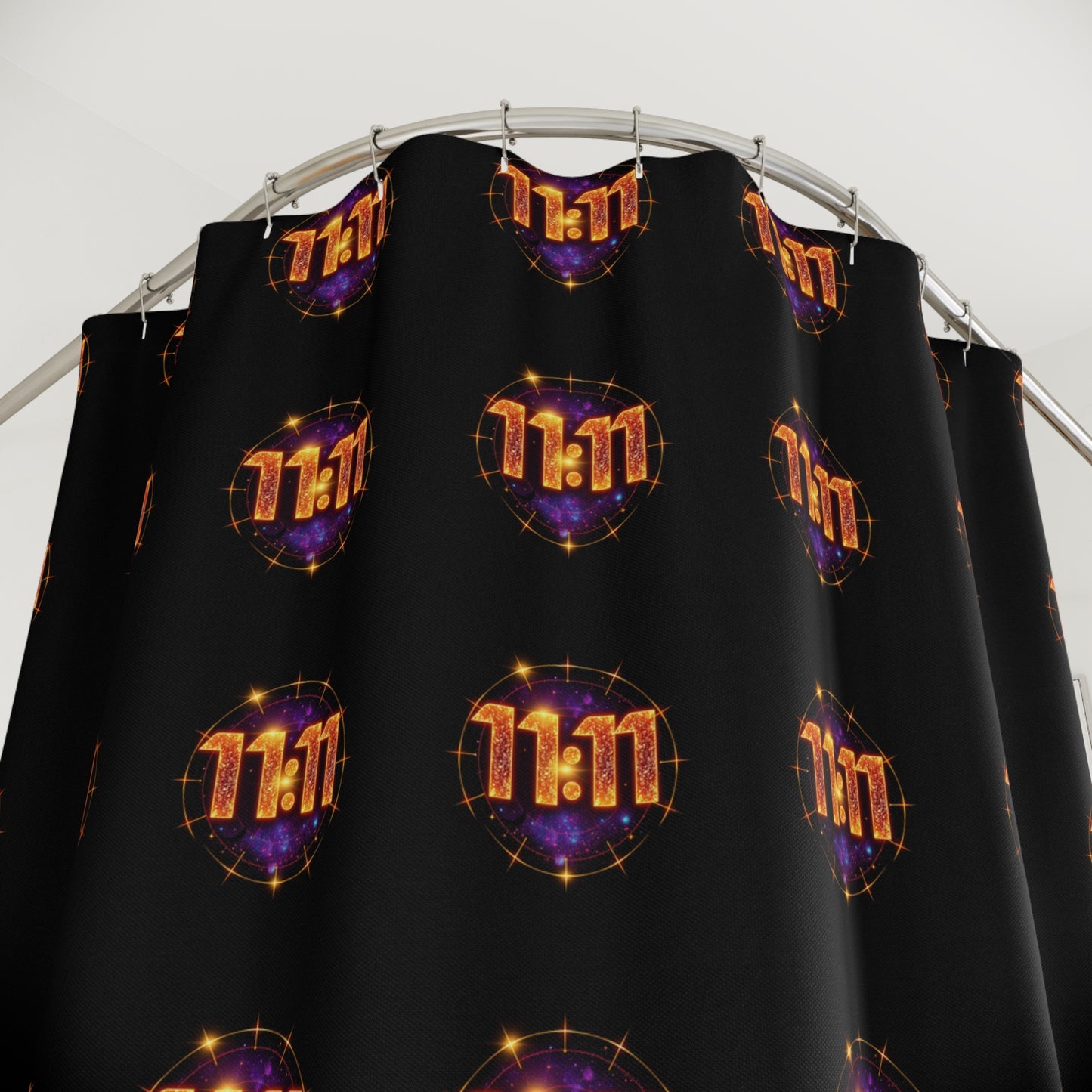 Mystical Galaxy Shower Curtains | Unique Bathroom Decor, Cosmic Design, Halloween Decorations, Home Accessories, Gift Idea