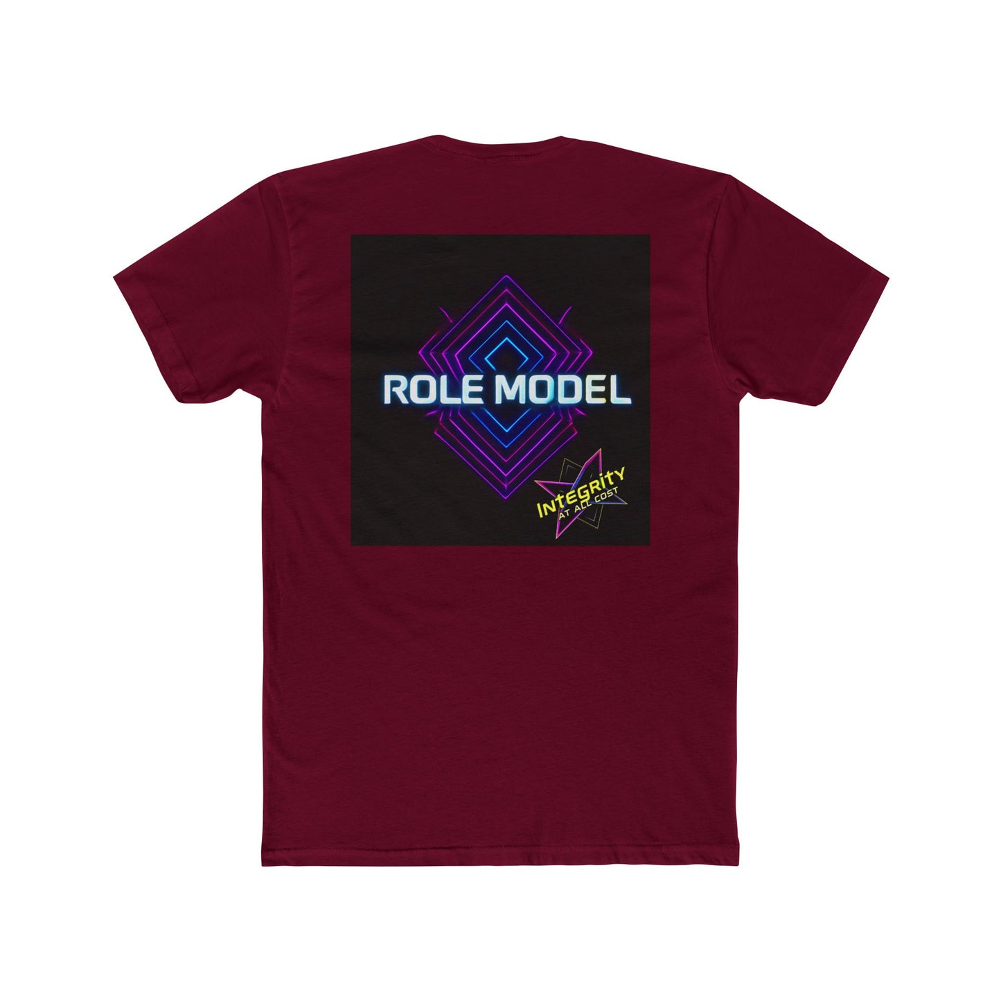 Unisex Cotton Crew Tee with Honor Respect and Role Model Design - Ideal for Gifts, Casual Wear, Appreciation Events, and Motivational Days