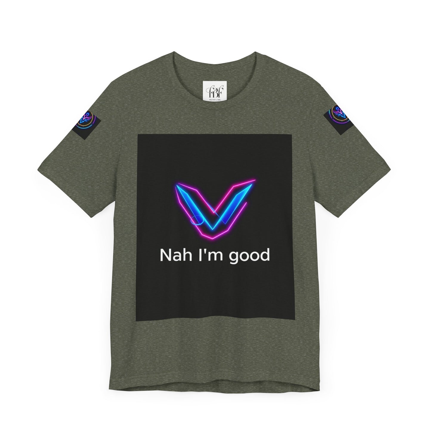 Neon Graphic Tee for Trendy Vibes, Casual Wear, Gift for Friends, Streetwear, Relaxed Fit, Graphic Art Tee
