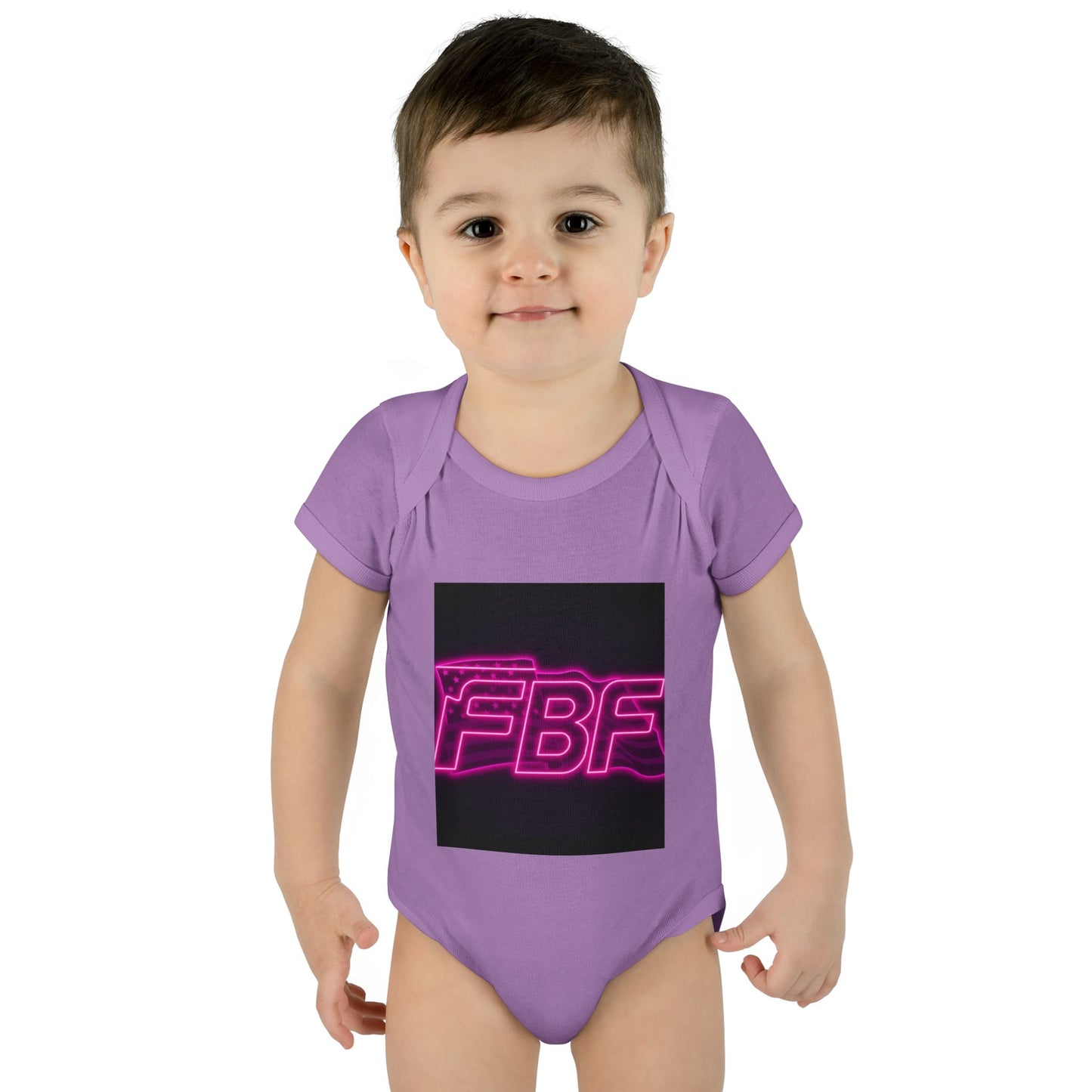 Neon Baby Bodysuit for Trendy Infants, Cool Graphic Onesie, Unique Baby Gift, Personalized Baby Outfit, Modern Infant Apparel