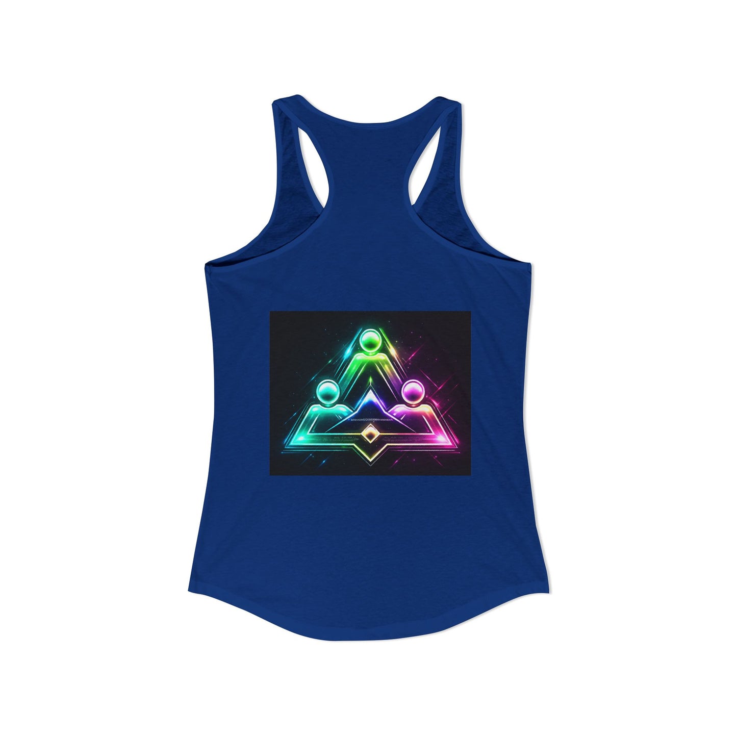 True strength don’t need numbers Women's Ideal Racerback Tank