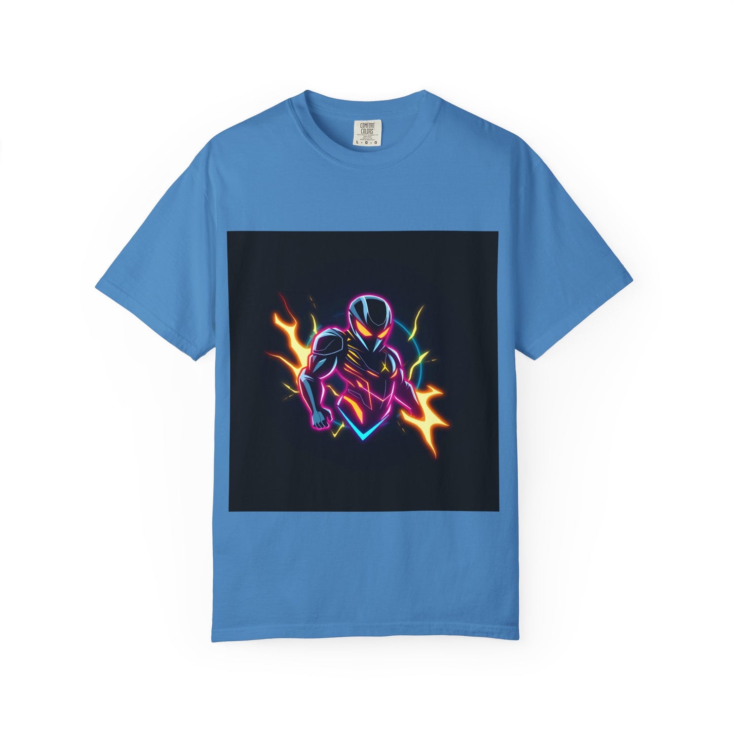 Vibrant Unisex Graphic T-Shirt, Cosmic Dreams Tee, Retro Neon Shirt, Stylish Casual Wear, Gift for Gamers & Dreamers