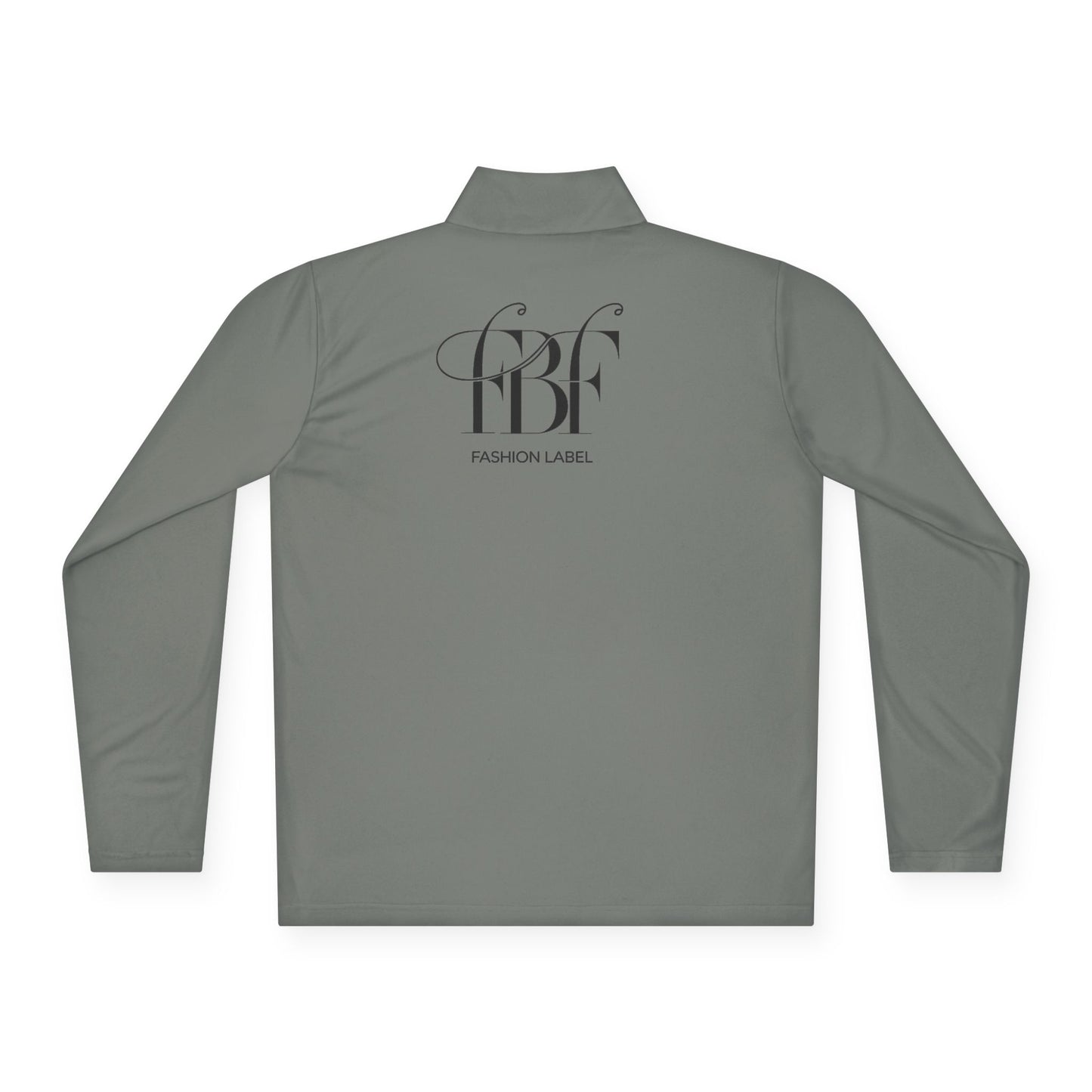 Quarter-Zip Pullover — Retro Neon Graphic with "Forever Fashion" Logo