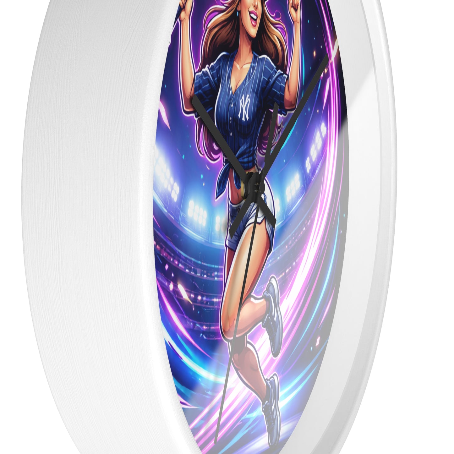 Yankee Gal Wall Clock