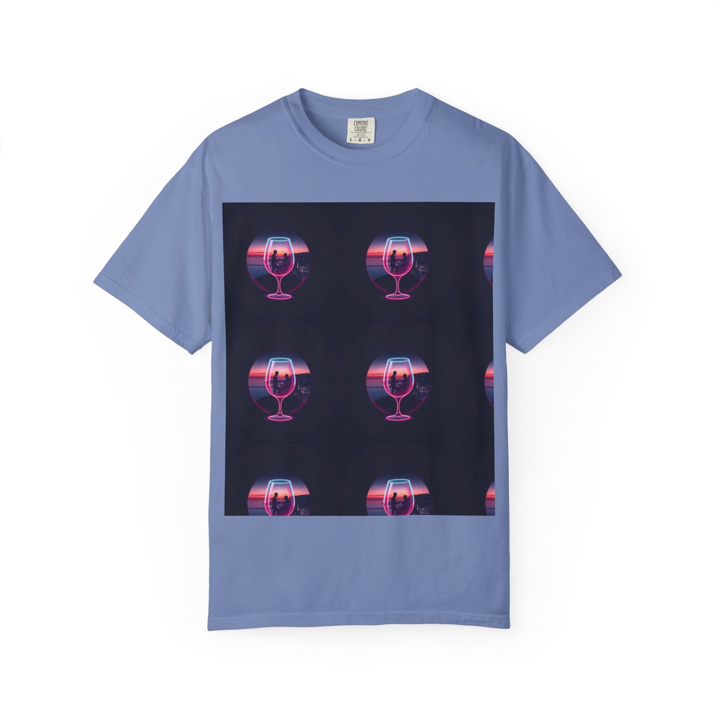 Retro Sunset Glasses T-Shirt, Unisex Garment-Dyed Tee for Casual Wear, Vintage Aesthetic Shirt, Gift for Friends, Summer Vibes Tee, [...]