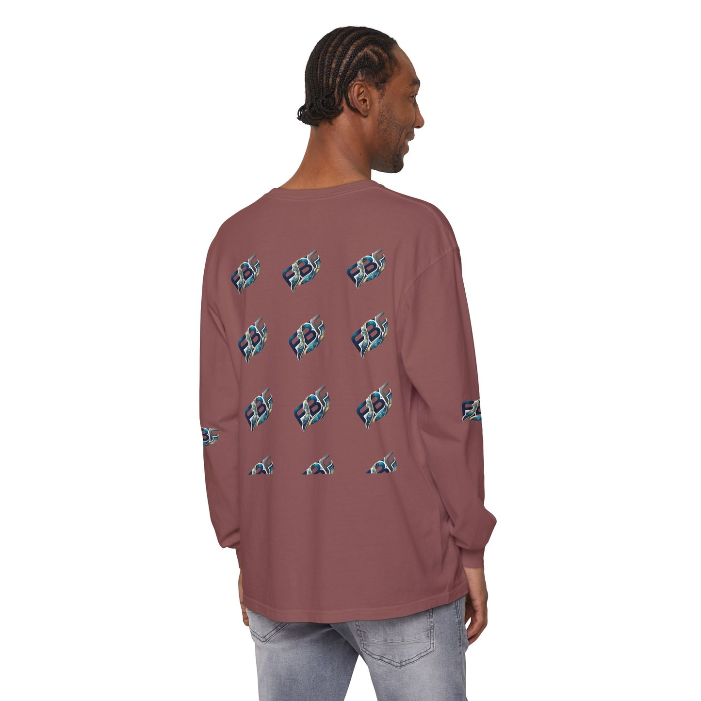 FBF Logo Long Sleeve T‑Shirt — Graphic Streetwear Tee