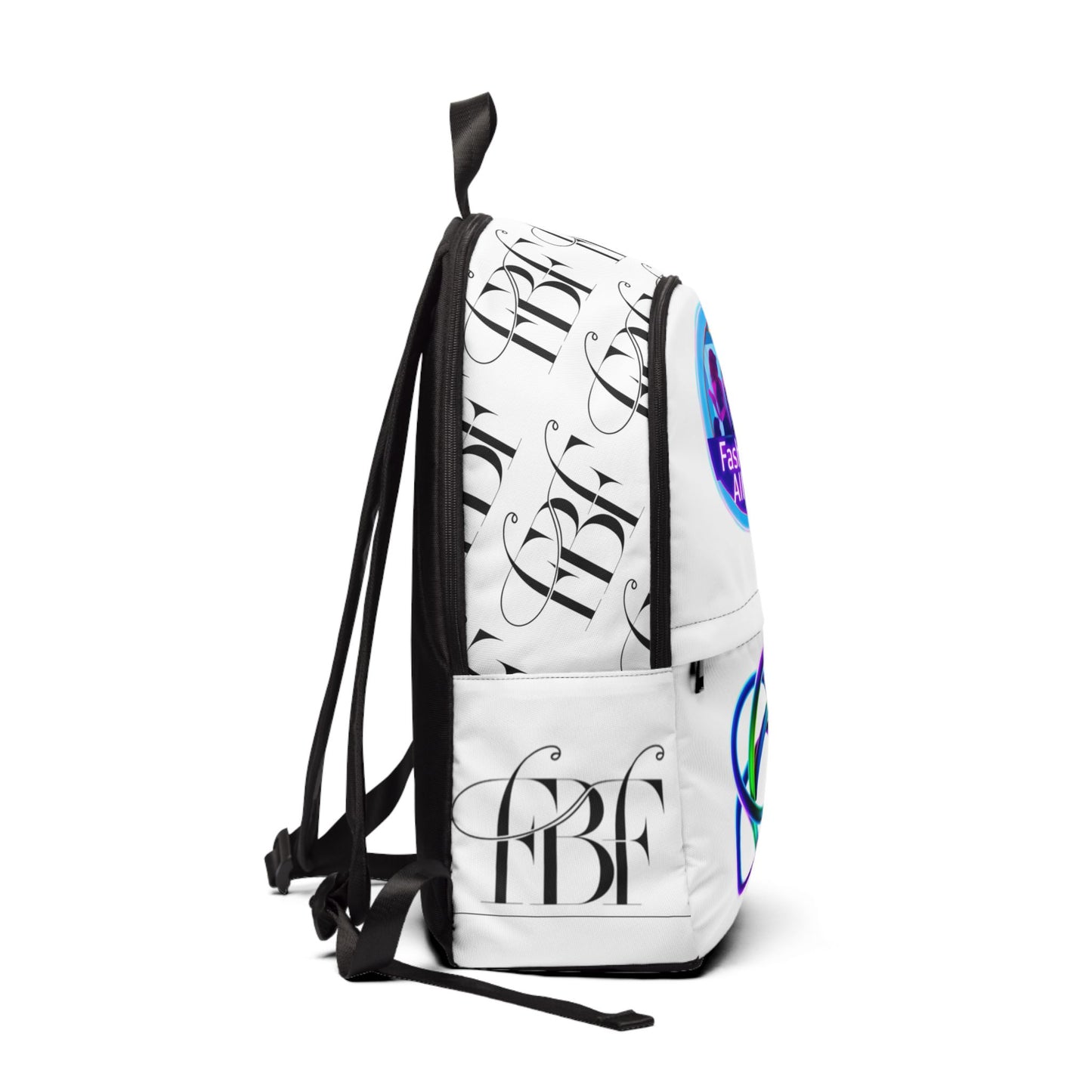Chic Unisex Fabric Backpack - Trendy Fashion Statement, School Essentials, Travel Companion, Gift for Fashion Lovers, Stylish Everyday Carry