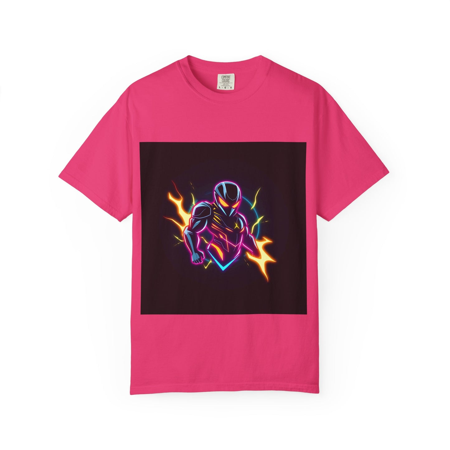 Vibrant Unisex Graphic T-Shirt, Cosmic Dreams Tee, Retro Neon Shirt, Stylish Casual Wear, Gift for Gamers & Dreamers