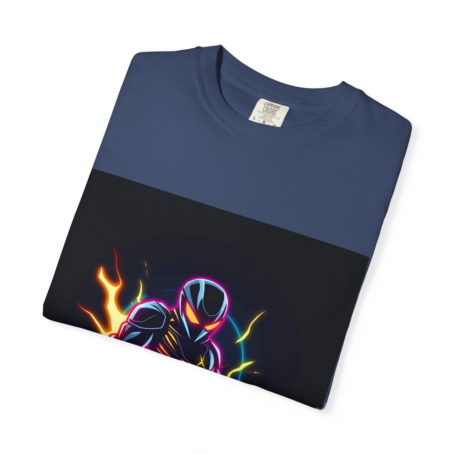 Vibrant Unisex Graphic T-Shirt, Cosmic Dreams Tee, Retro Neon Shirt, Stylish Casual Wear, Gift for Gamers & Dreamers