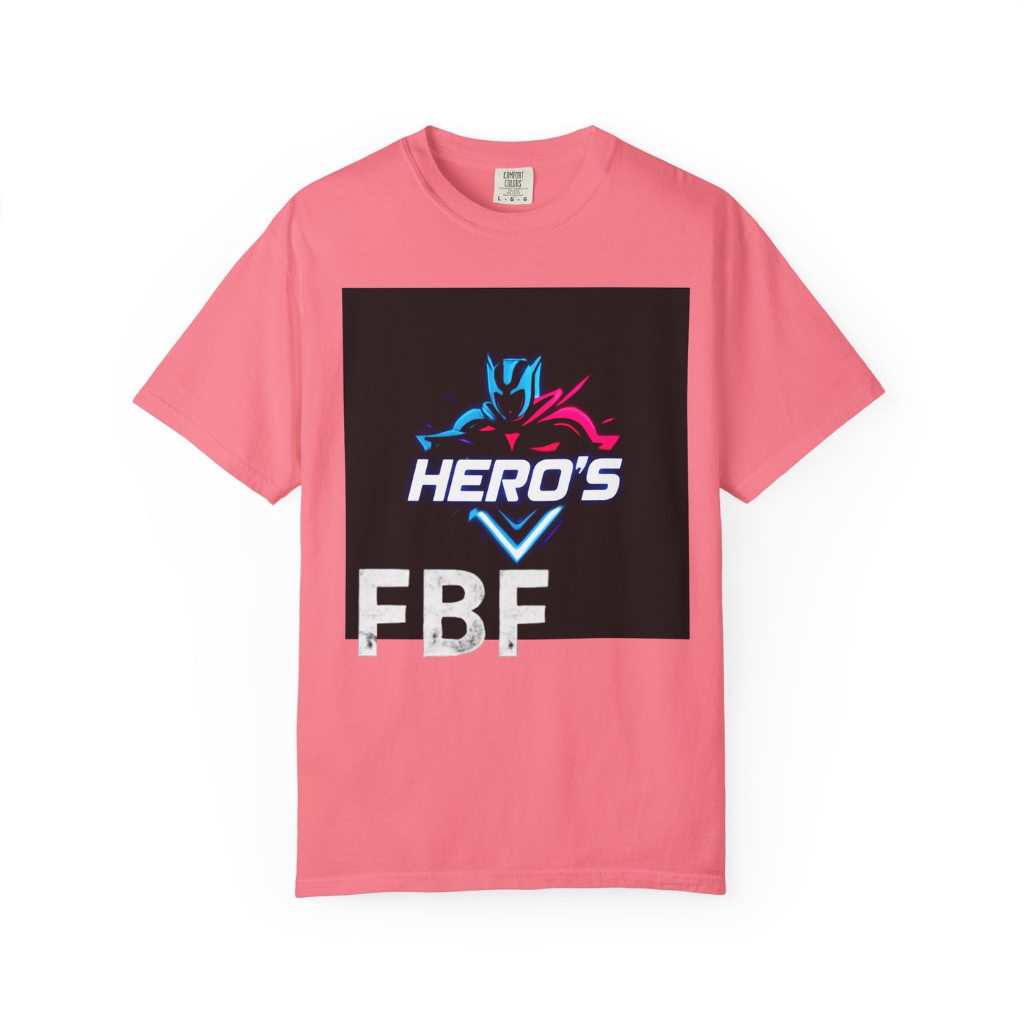 Hero's Unisex Garment-Dyed T-shirt, Casual Tee, Perfect for Gifting, Comic Fans, Hero Celebrations, Graphic Tee, Everyday Wear